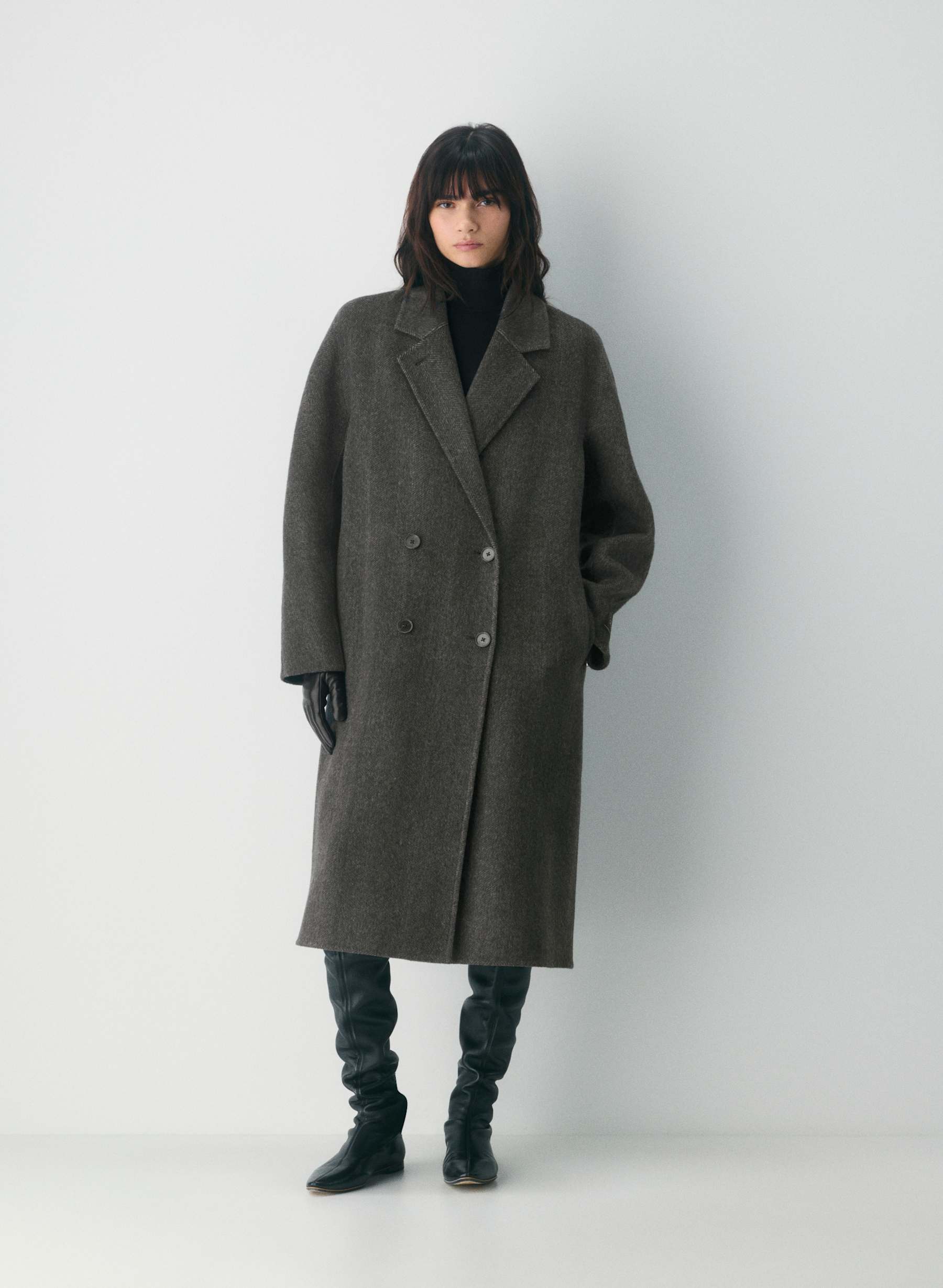 Aritzia The Slouch™ Double-Faced Coat — photo 1