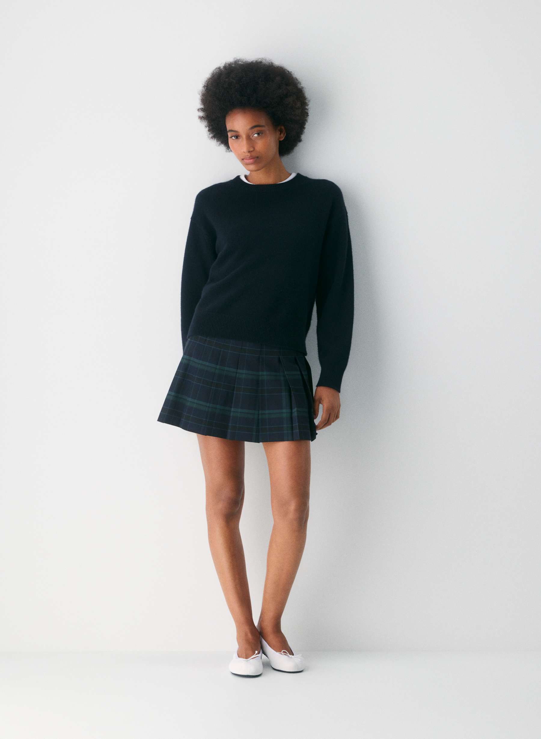 Sunday Best Olive Micro Skirt — photo 1