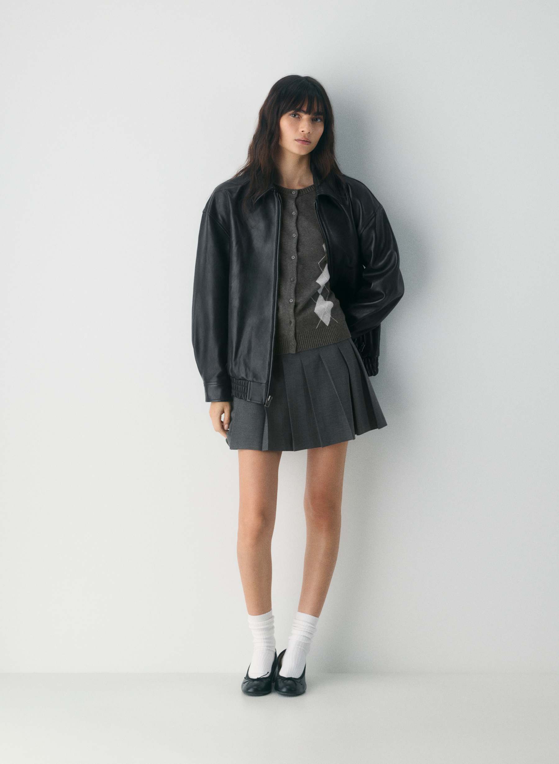 Sunday Best Olive Micro Skirt — photo 1