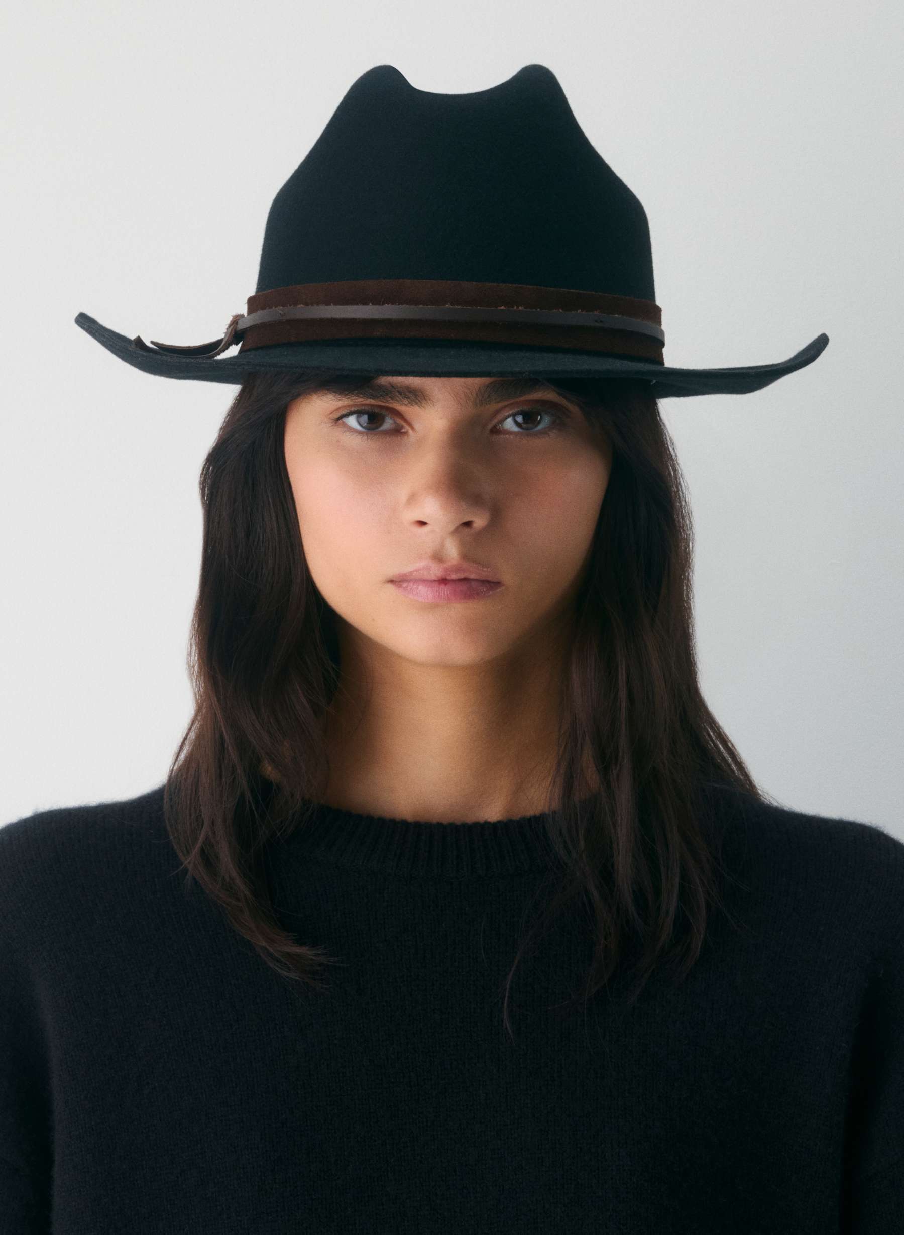 Aritzia Journey Cattleman Cowboy Hat — photo 1