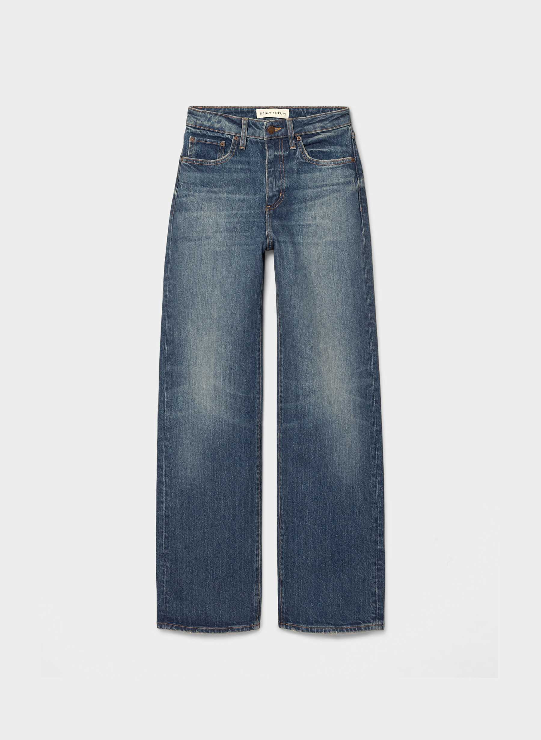Denim Forum Remy Hi-Rise Wide Jean — photo 7
