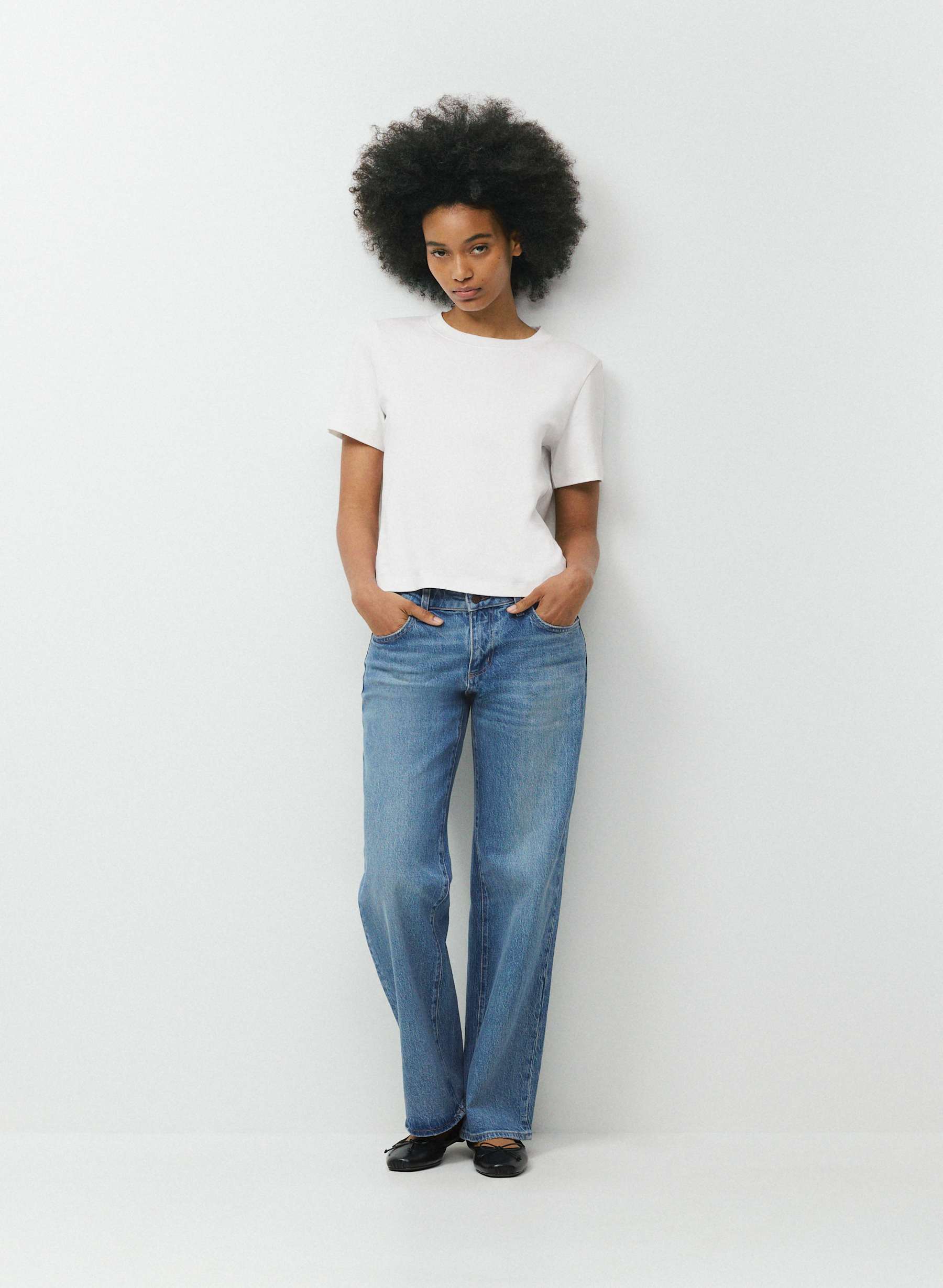 Denim Forum Salma Super Lo-Rise Straight Jean — photo 1