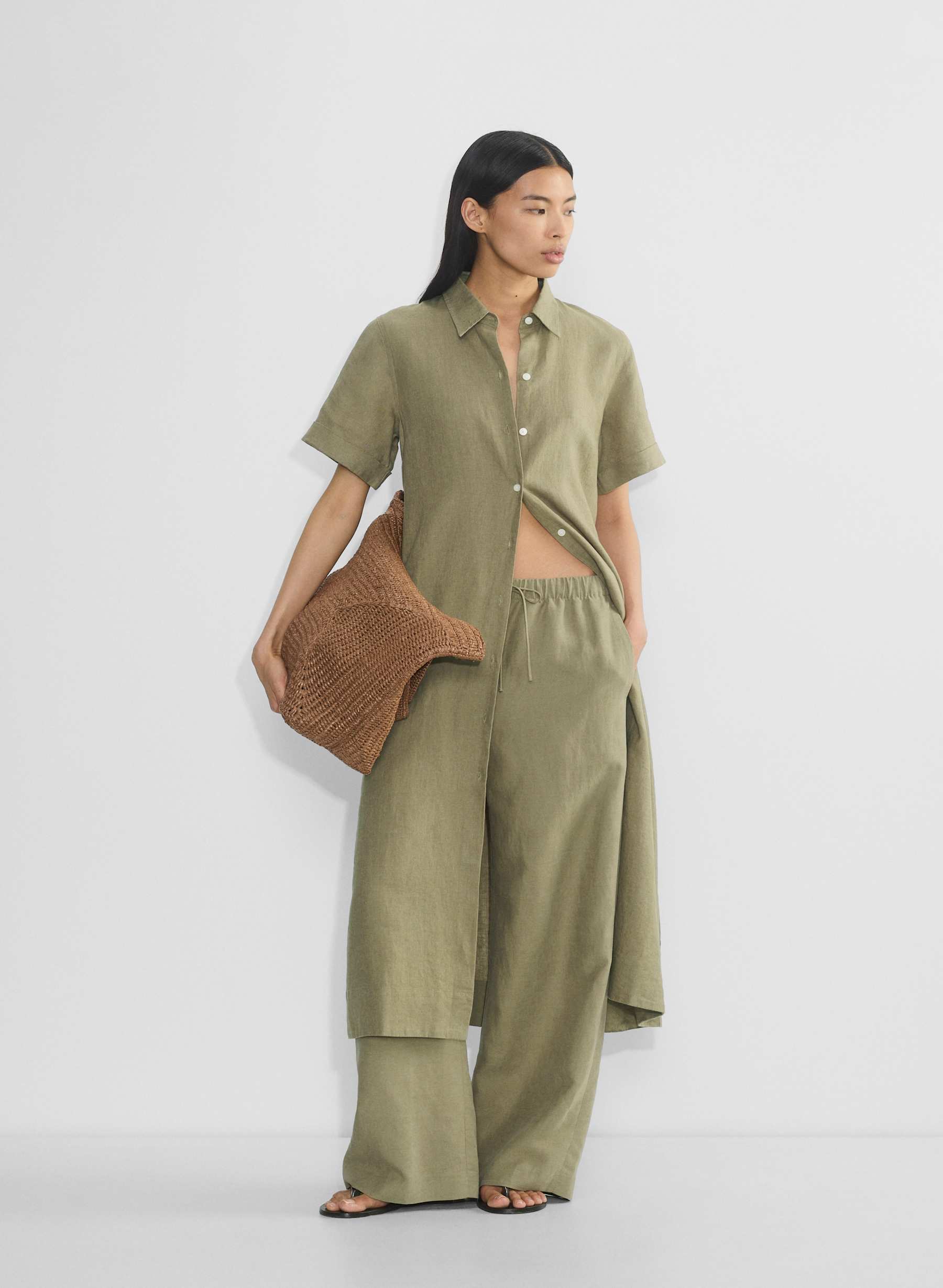 Wilfred Eleta Linen Maxi Dress — photo 1
