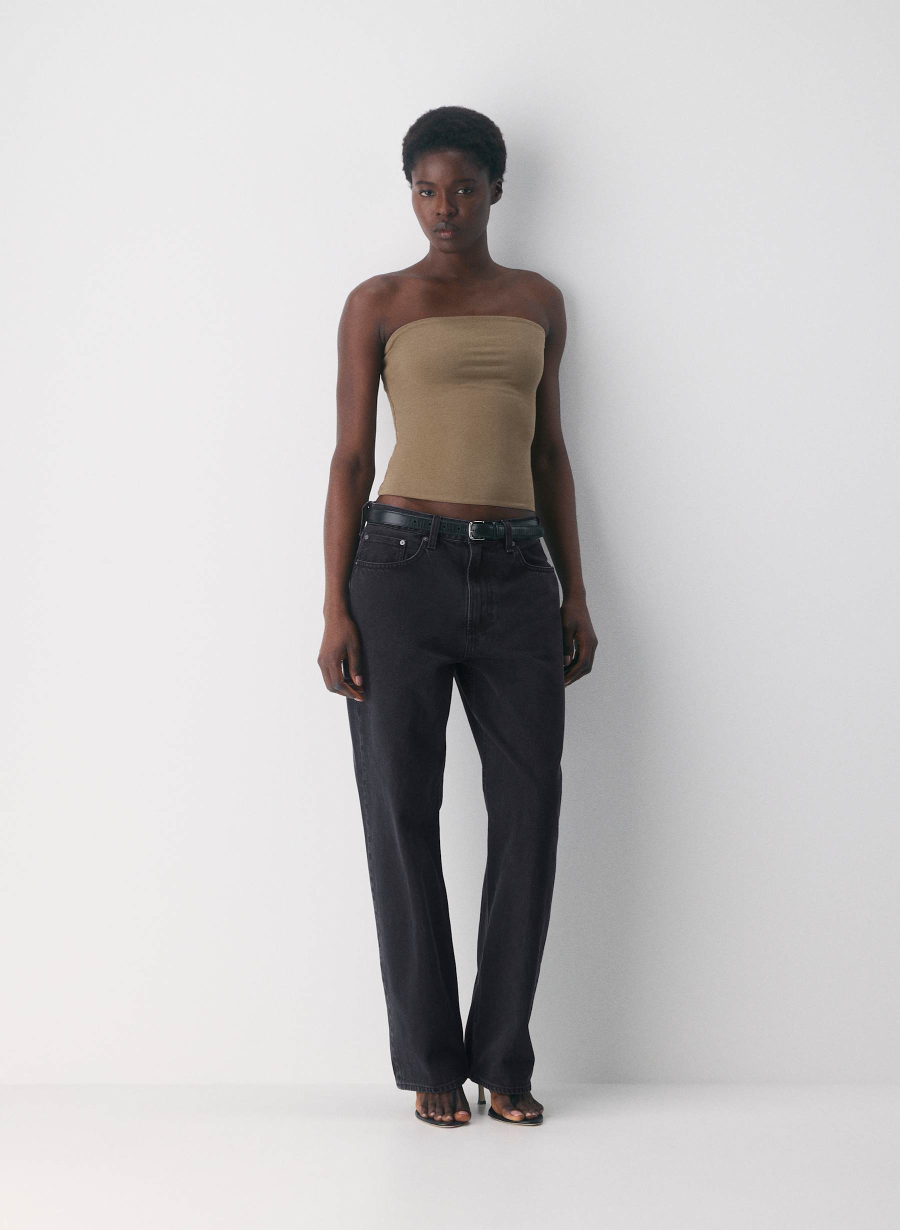 Aritzia Casual Contour Hi-Hip Tube Top — photo 1