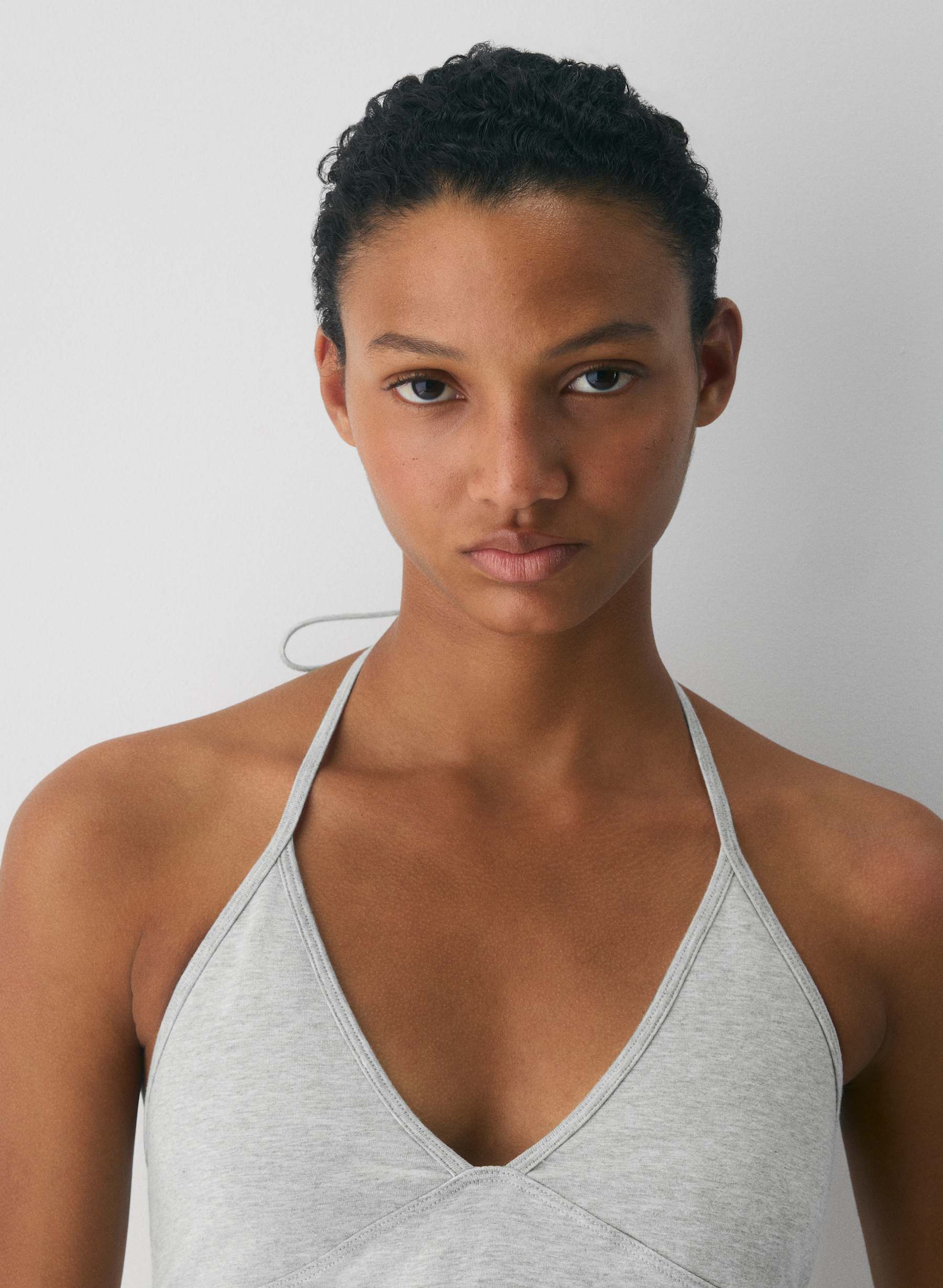 Aritzia HomeStretch™ Smooth Slowjam Halter Top — photo 4