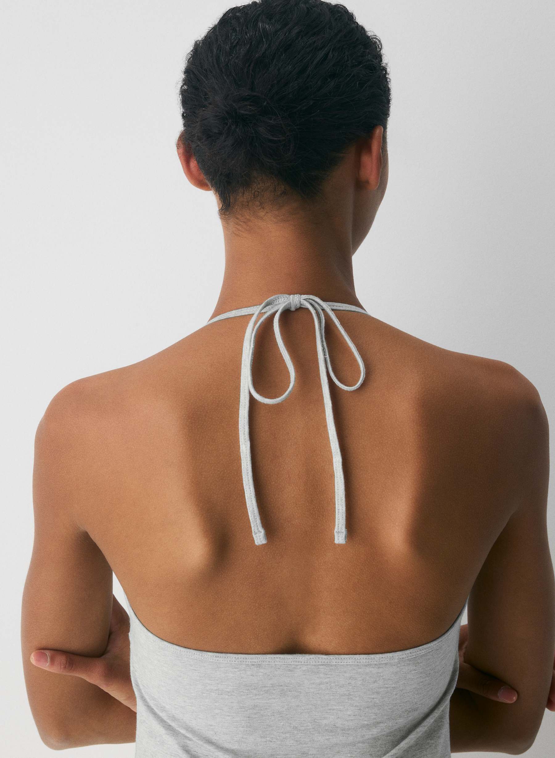 Aritzia HomeStretch™ Smooth Slowjam Halter Top — photo 6