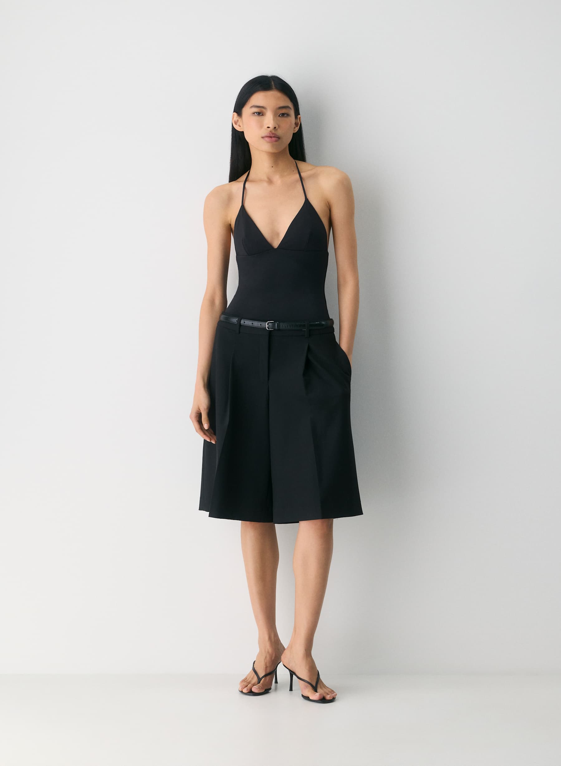 Aritzia Original Contour Solara Halter Top — photo 1