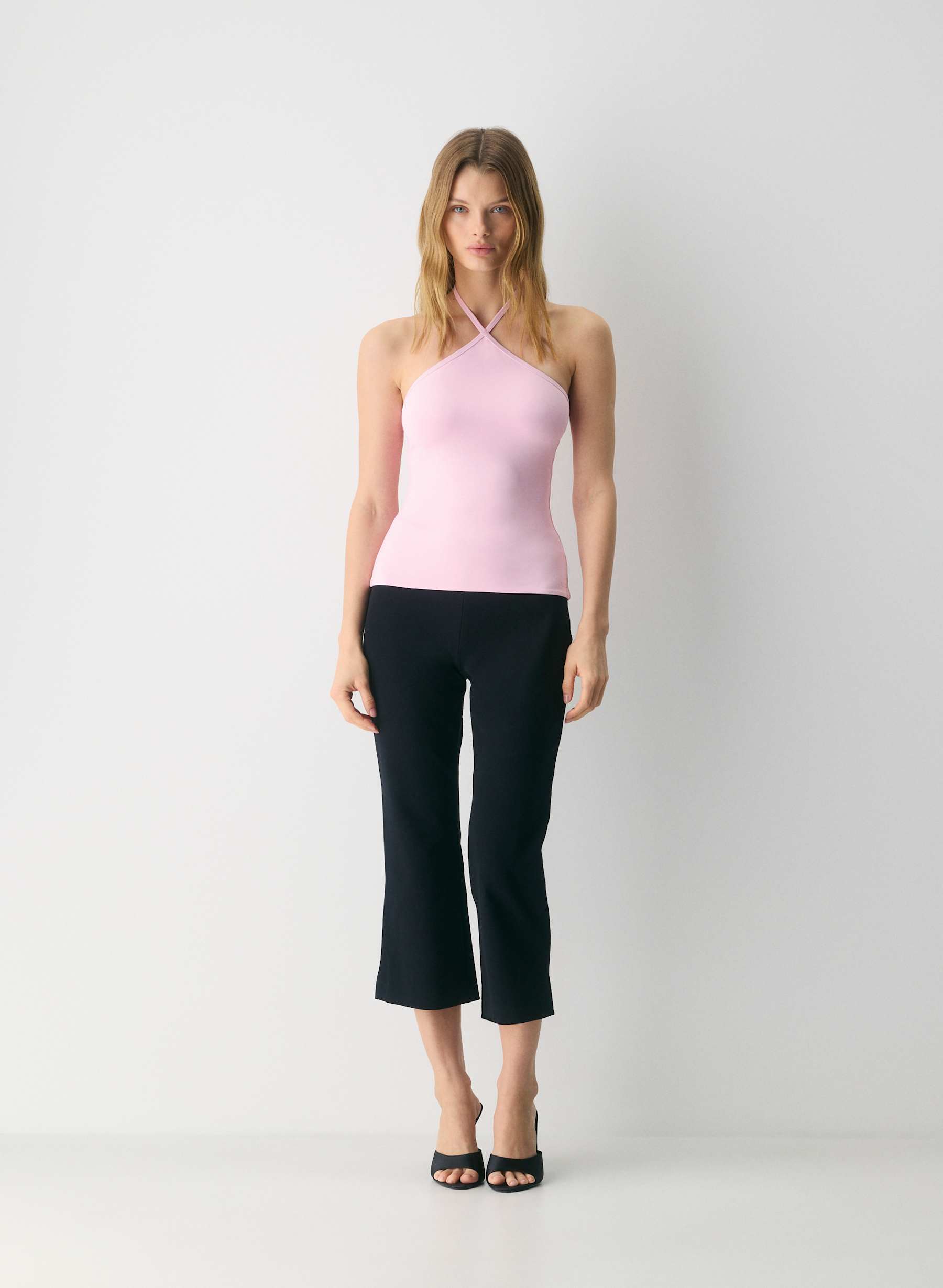 Aritzia Original Contour Glowup Halter Top — photo 1