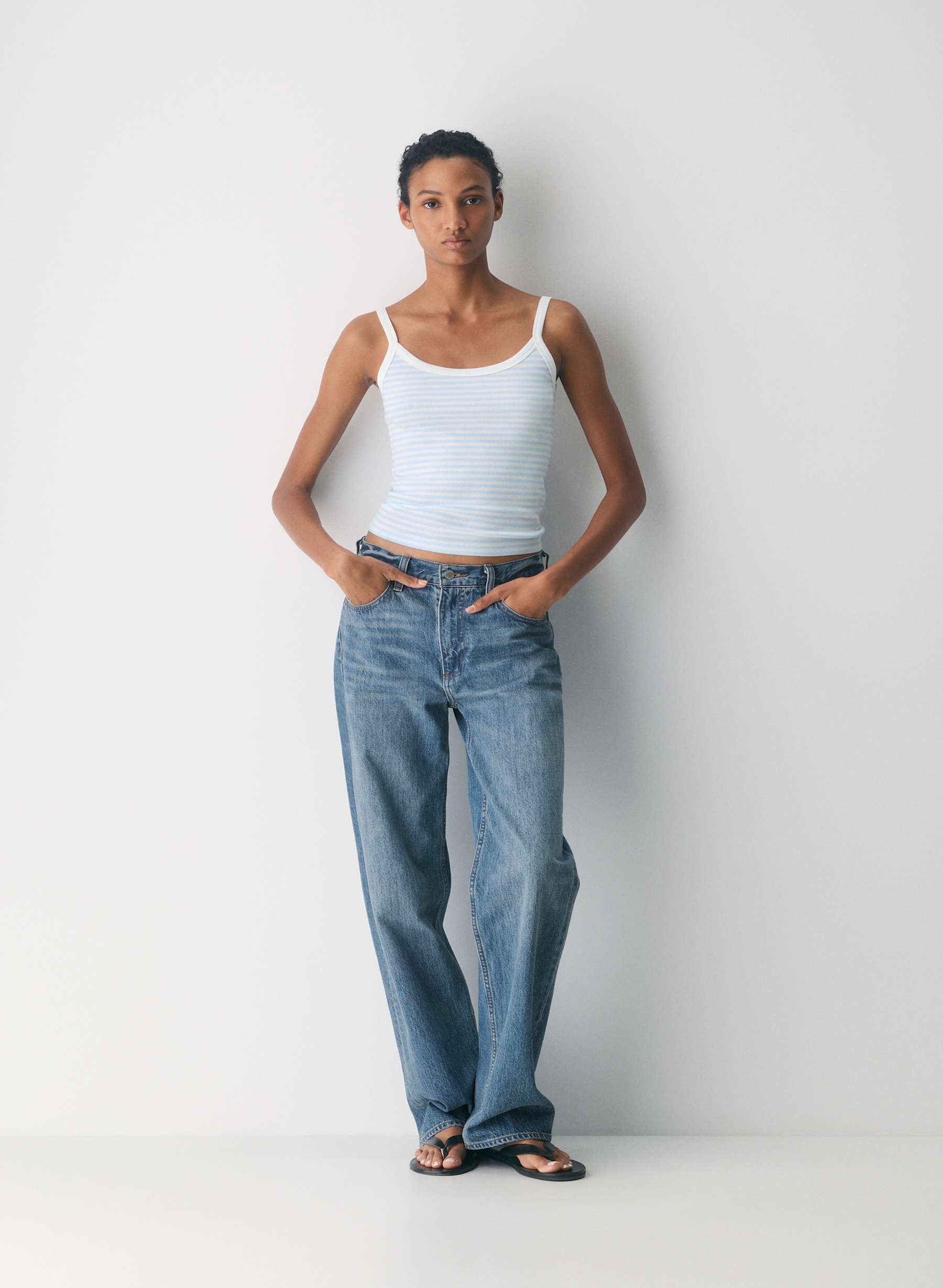 Aritzia HomeStretch™ Rib Spectrum Cami Tank — photo 1
