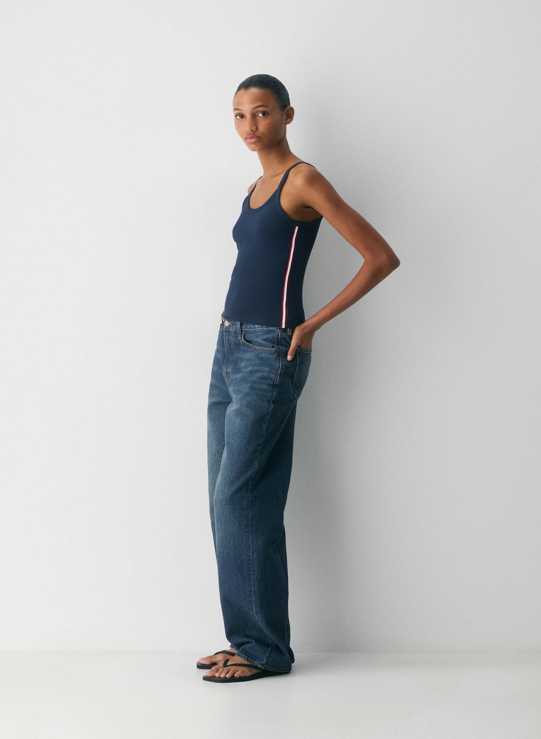 Aritzia HomeStretch™ Rib Spectrum Cami Tank — photo 1