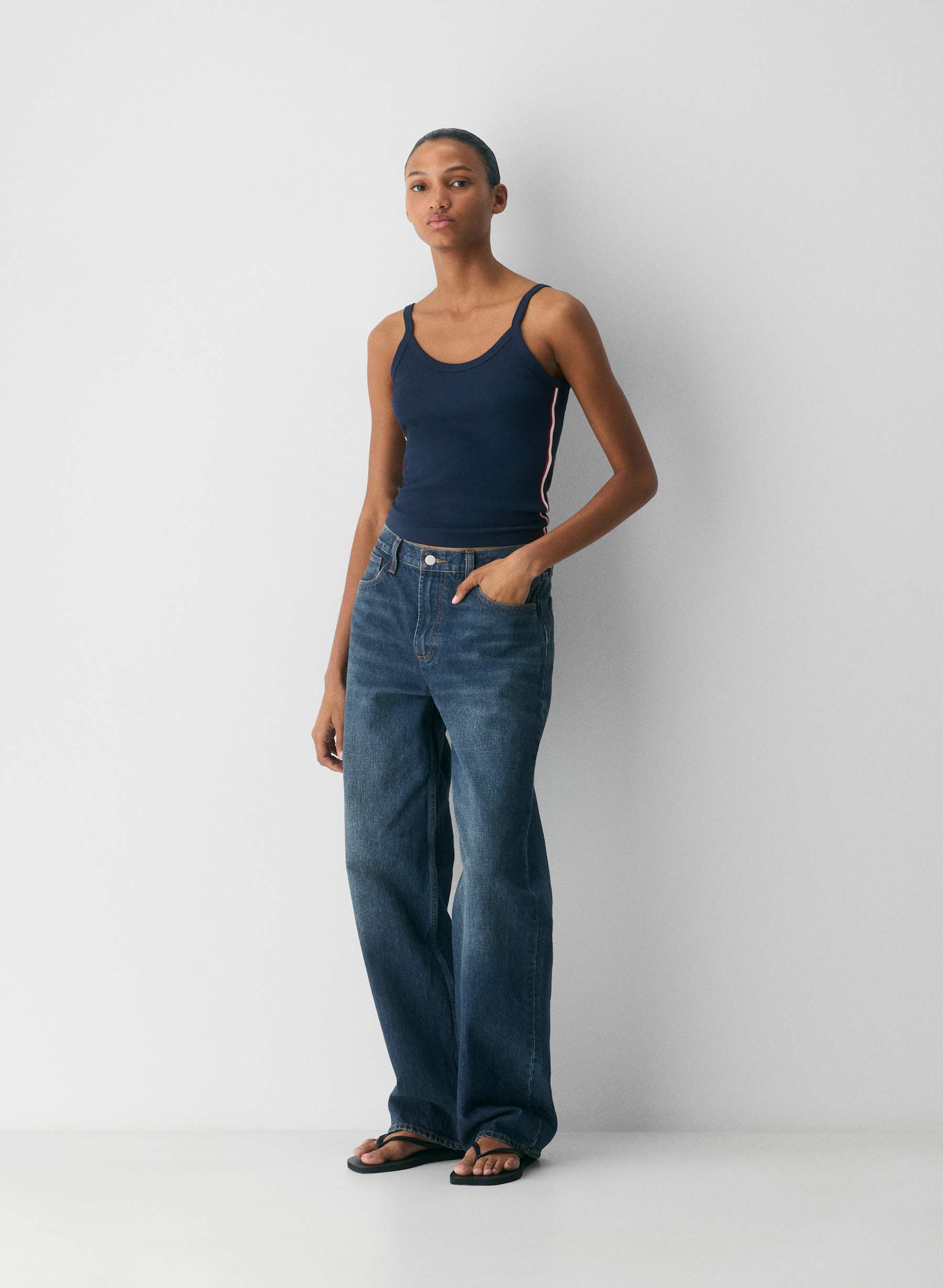 Aritzia HomeStretch™ Rib Spectrum Cami Tank — photo 3