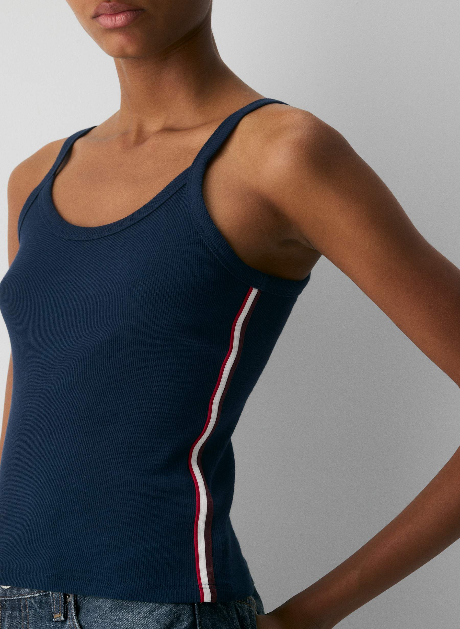 Aritzia HomeStretch™ Rib Spectrum Cami Tank — photo 4