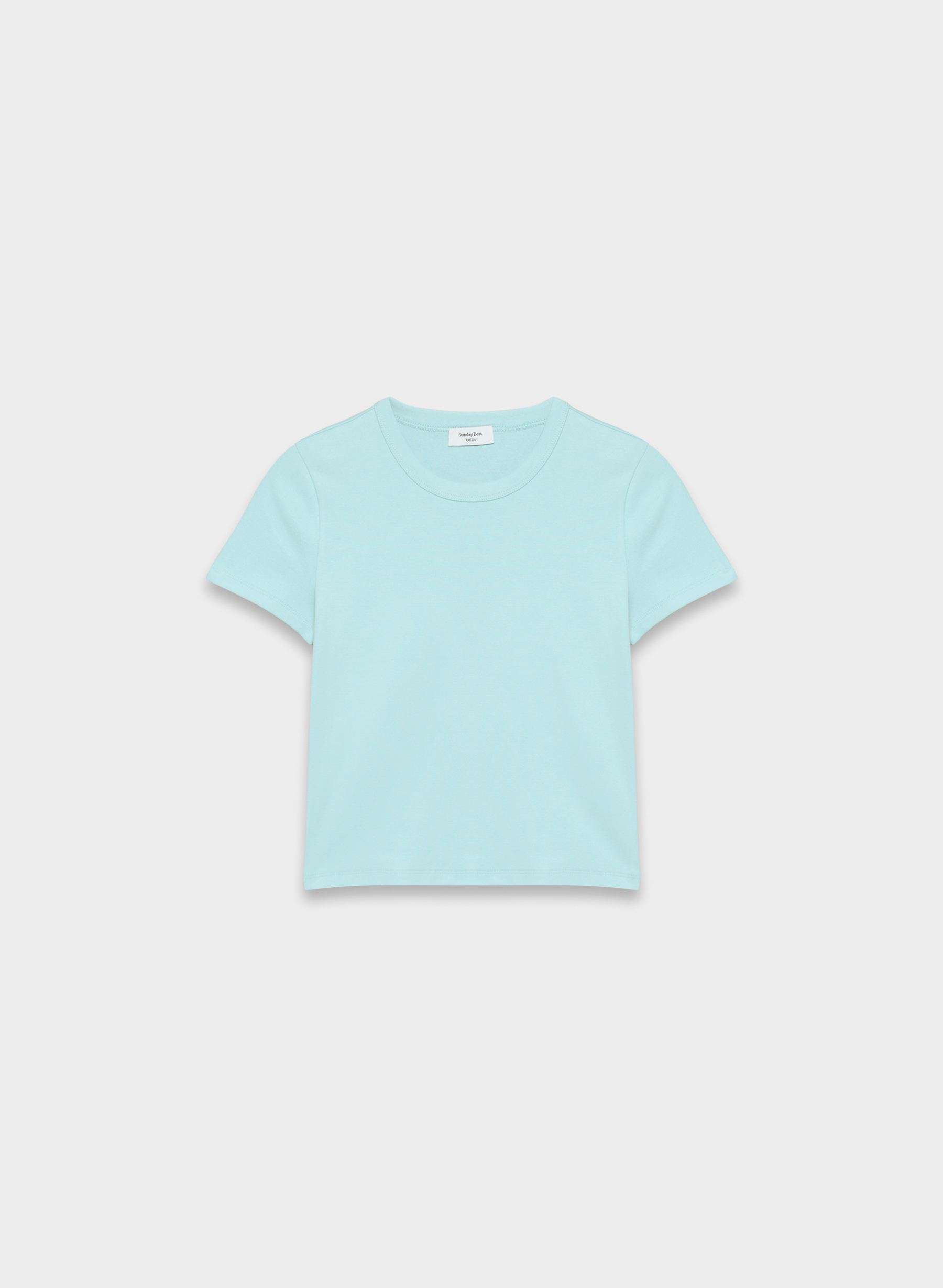 Aritzia Little Ribbed T-Shirt — photo 1