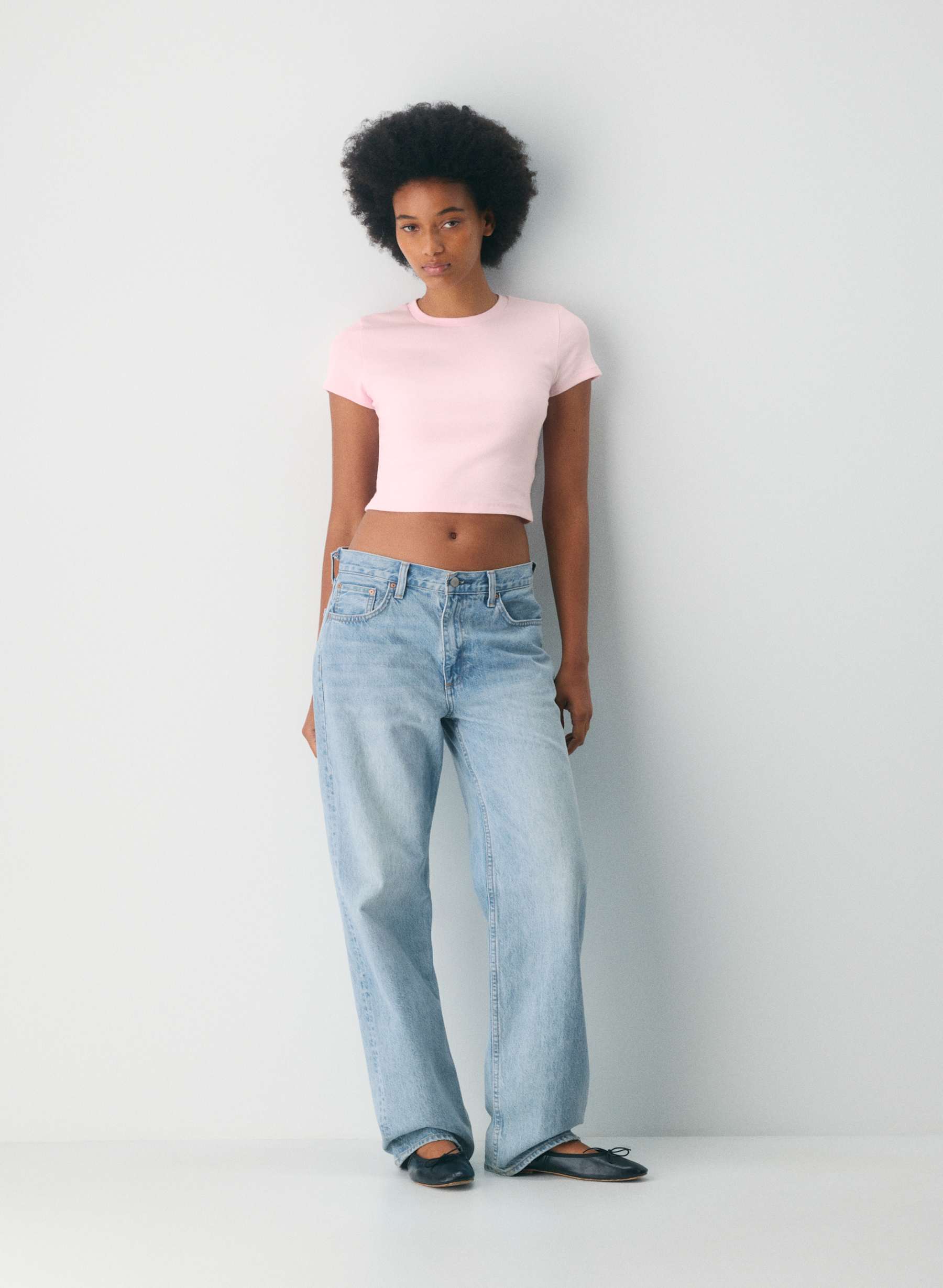 Aritzia HomeStretch™ Rib Tune Waist T-Shirt — photo 1