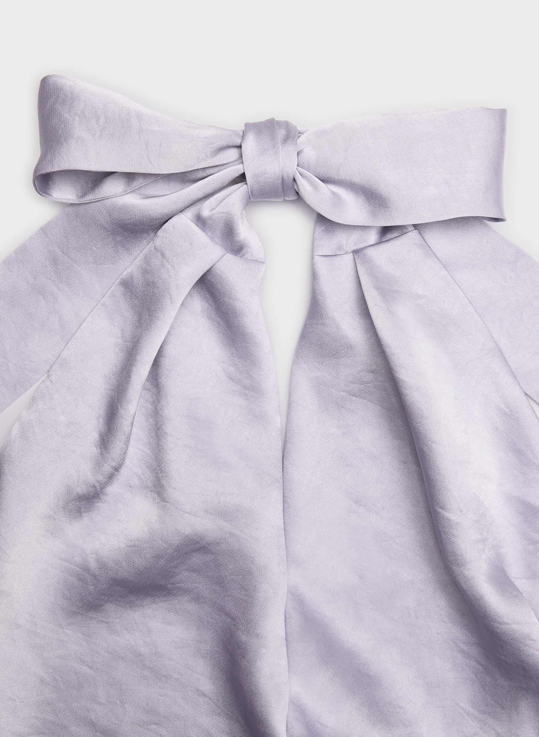 Wilfred Martini Satin Halter Top — photo 8