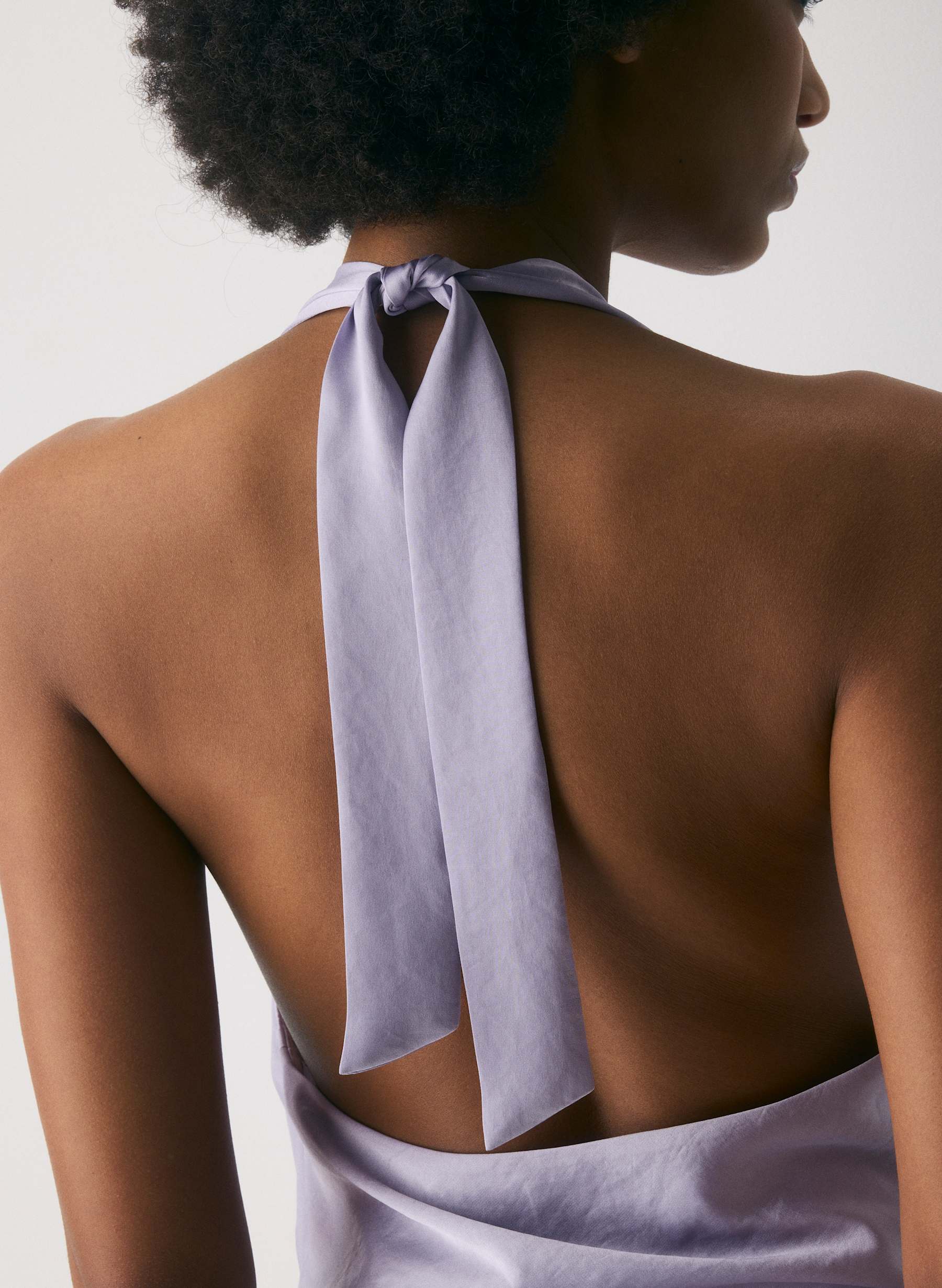 Wilfred Martini Satin Halter Top — photo 6