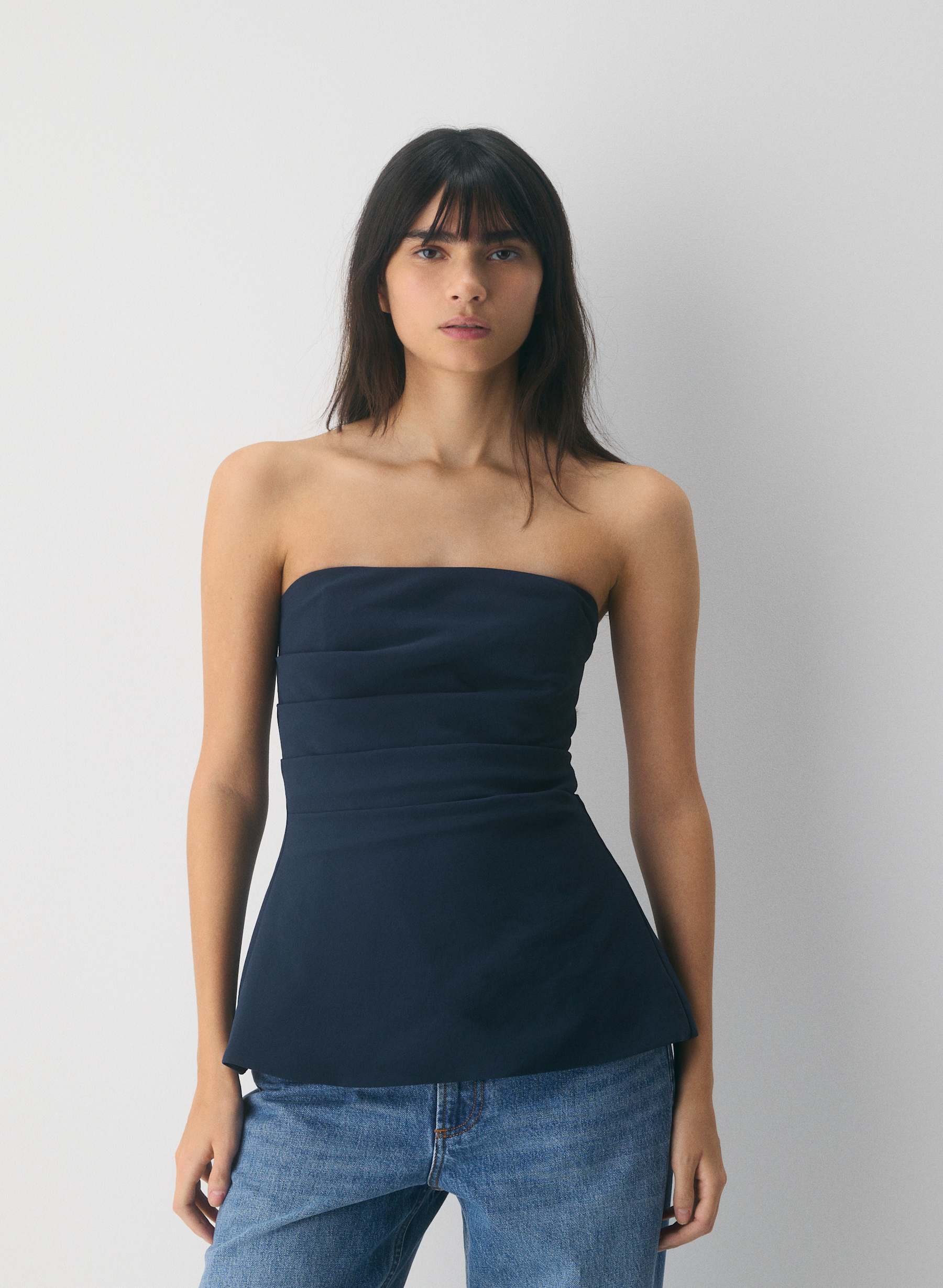 Aritzia Lilou Tube Top — photo 2