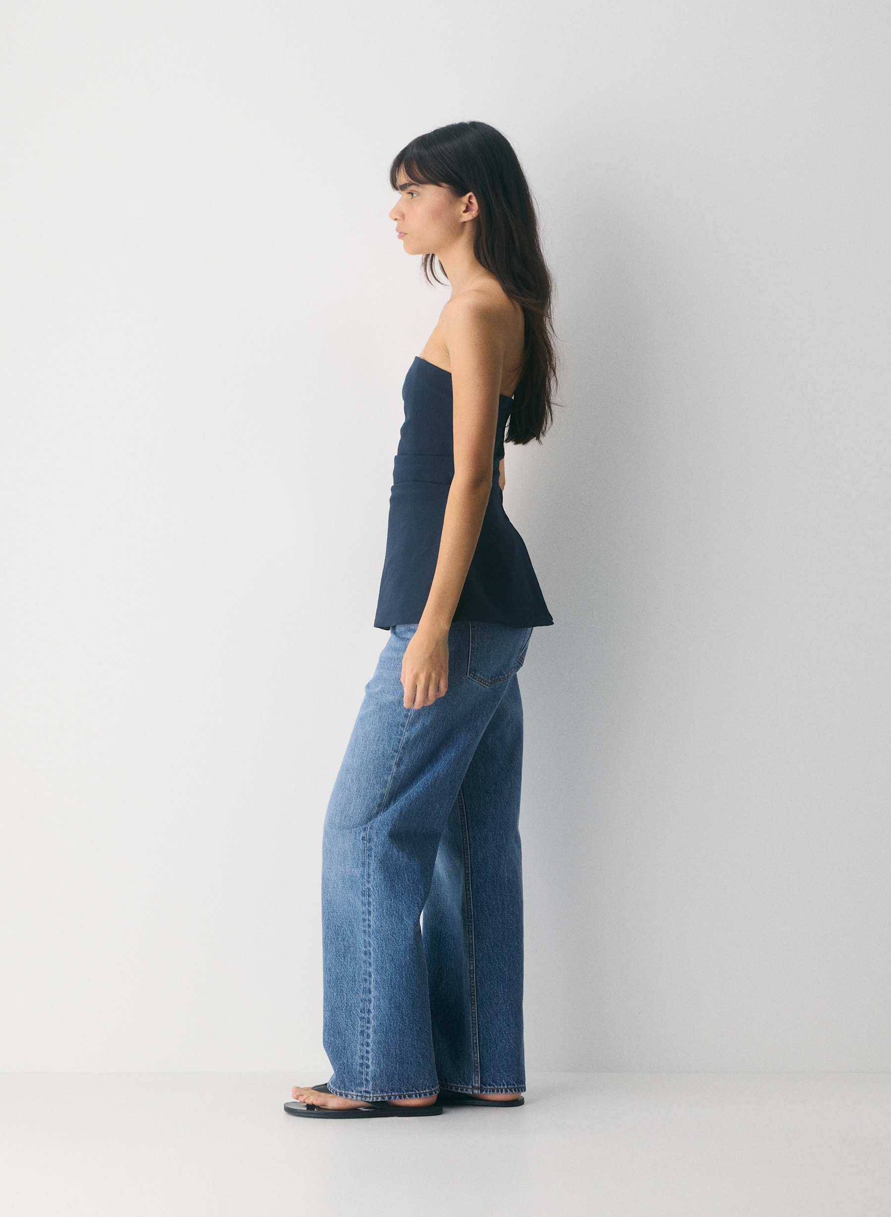 Aritzia Lilou Tube Top — photo 3