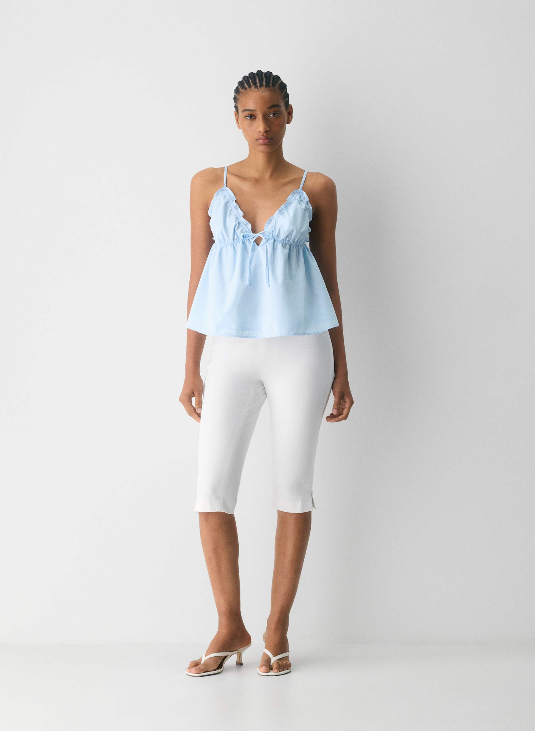 Wilfred Caviar Poplin Camisole — photo 1