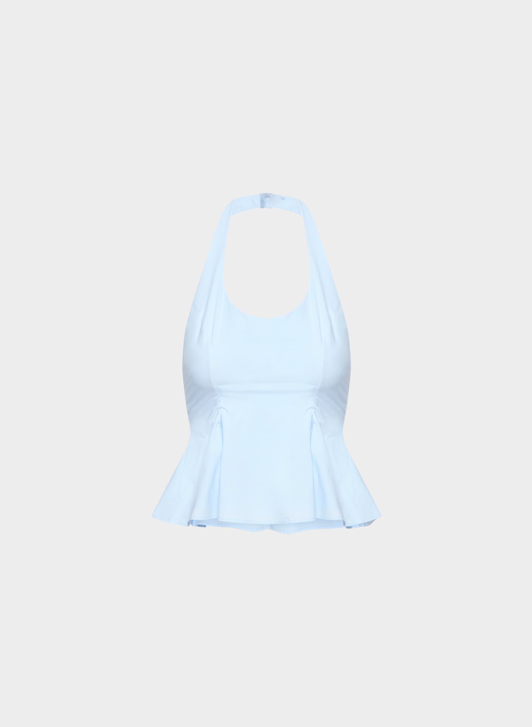 Babaton Cielo Poplin Halter Top — photo 1