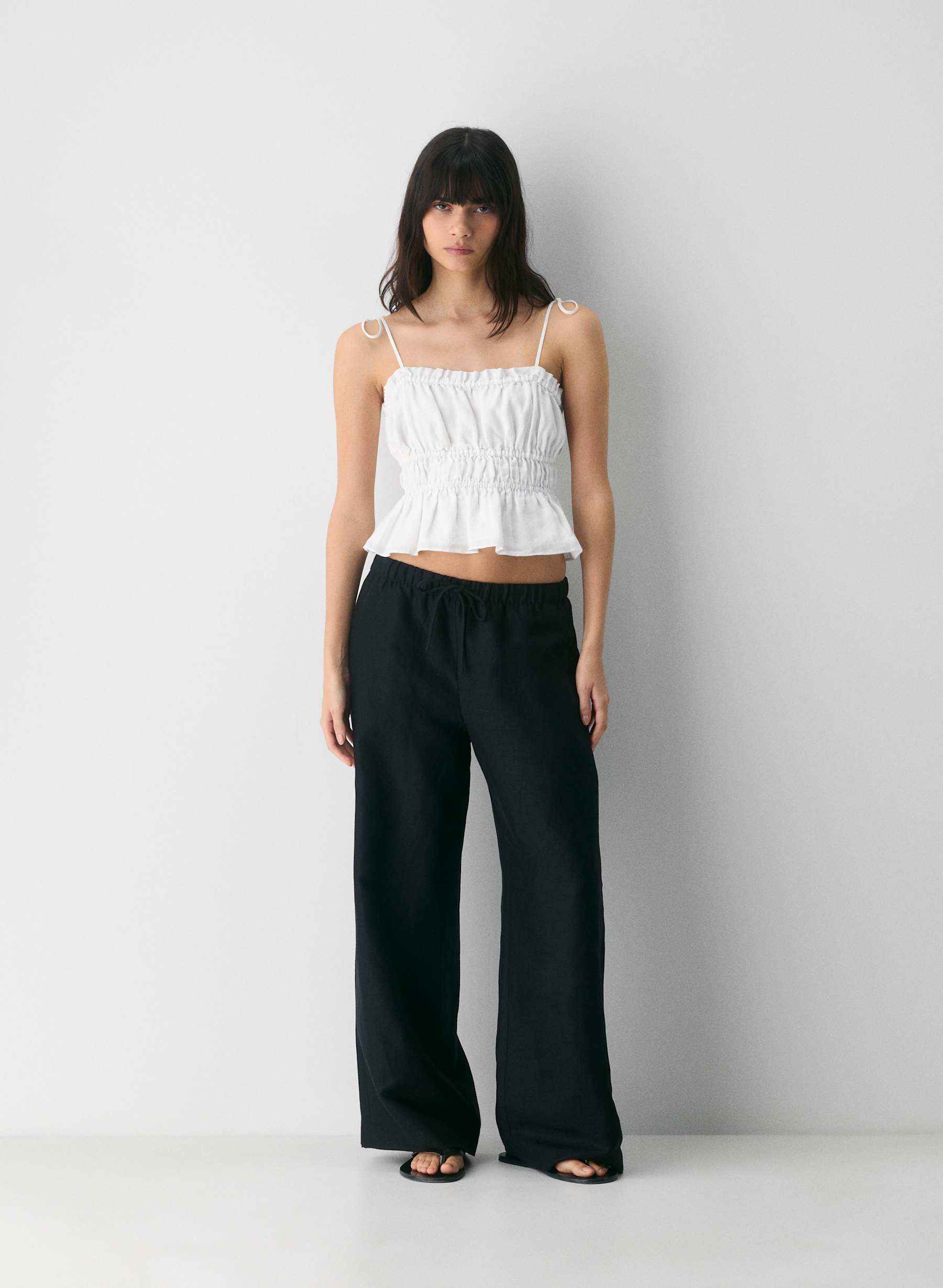 Wilfred Regency Linen Camisole — photo 1