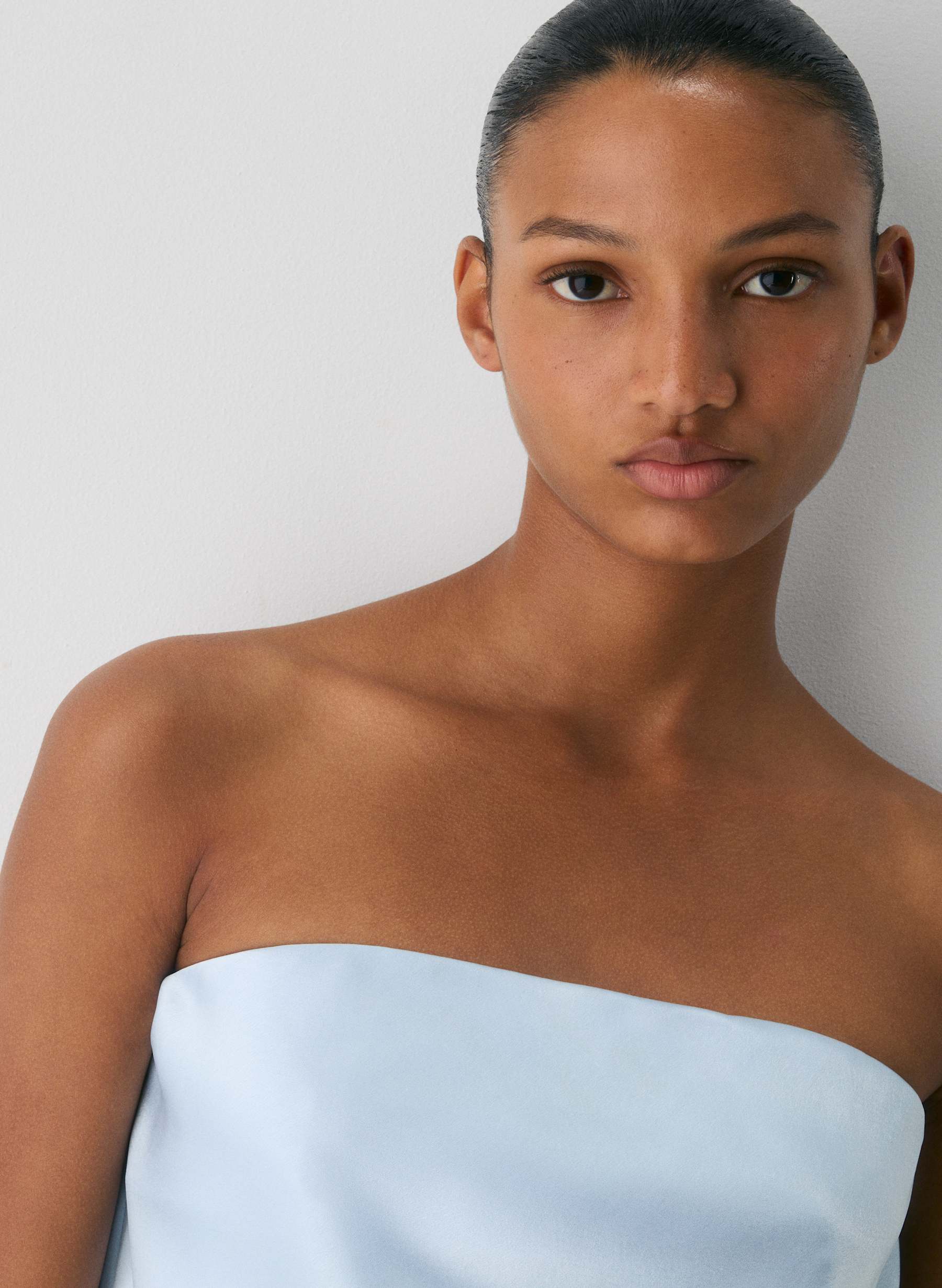 Babaton Velarium Satin Top — photo 5