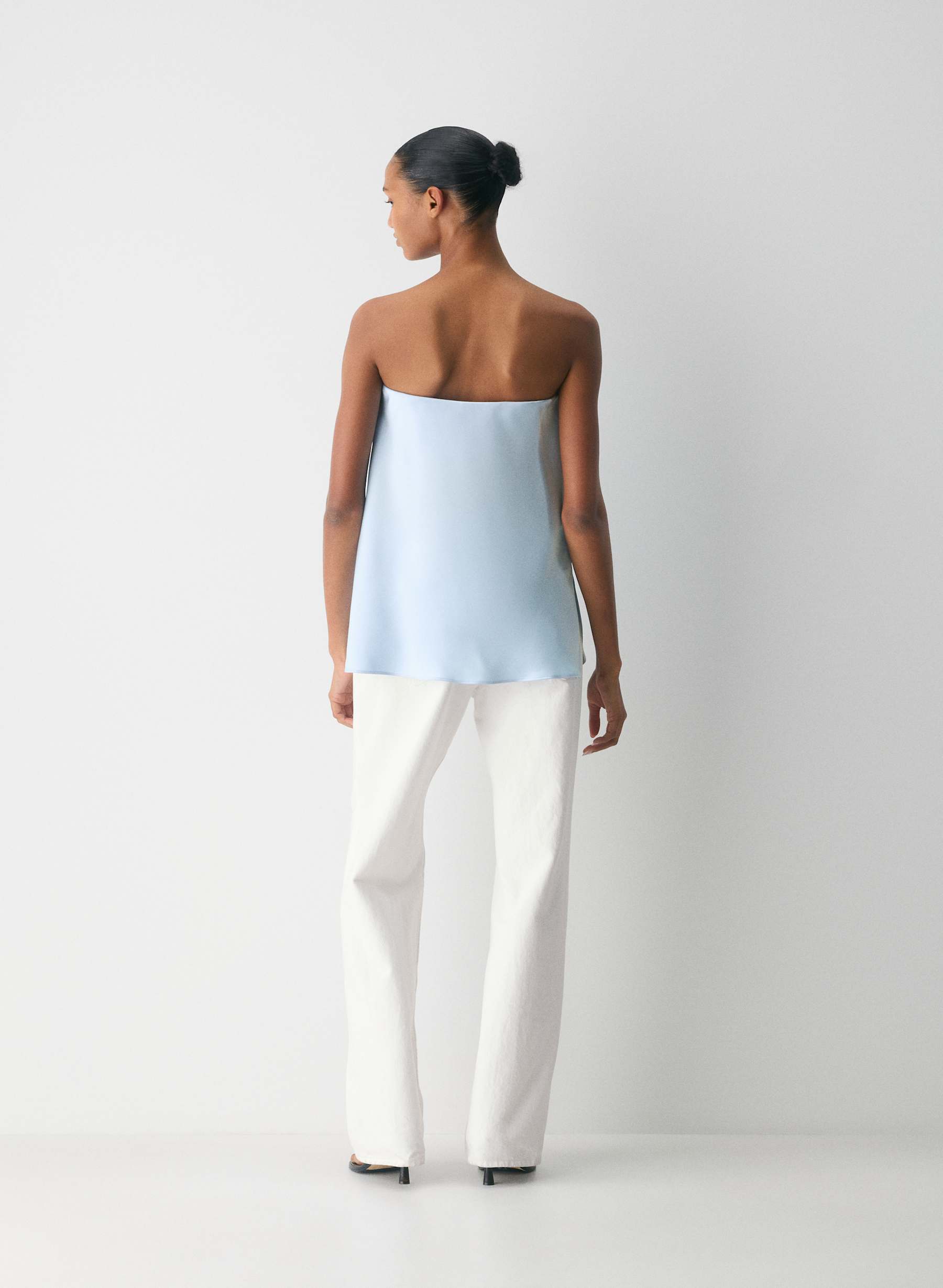 Babaton Velarium Satin Top — photo 6