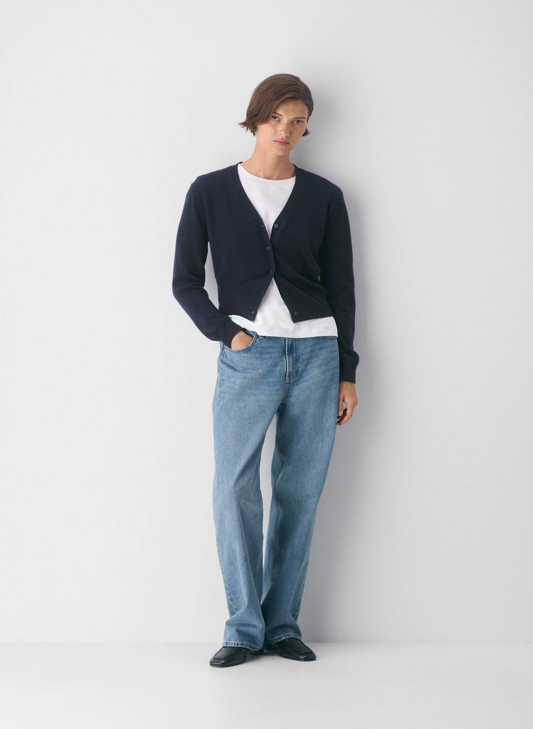 Aritzia Bare Cashmere Laureate Cardigan — photo 1