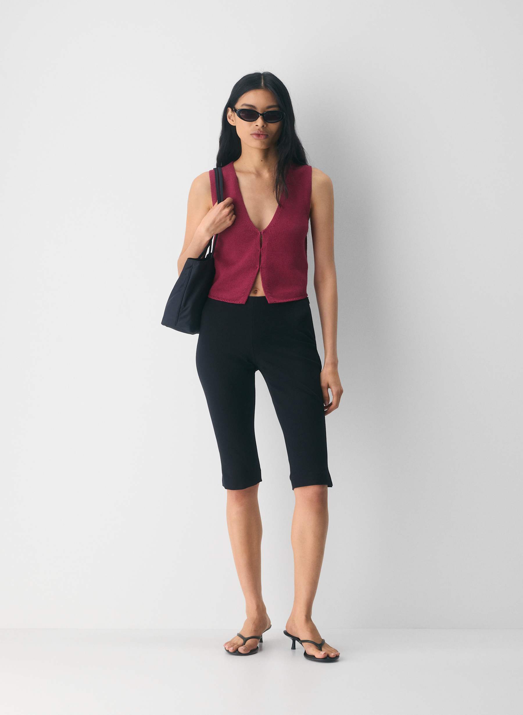 Wilfred Cotton Charm%E2%84%A2 Basque Sweater Vest — photo 1