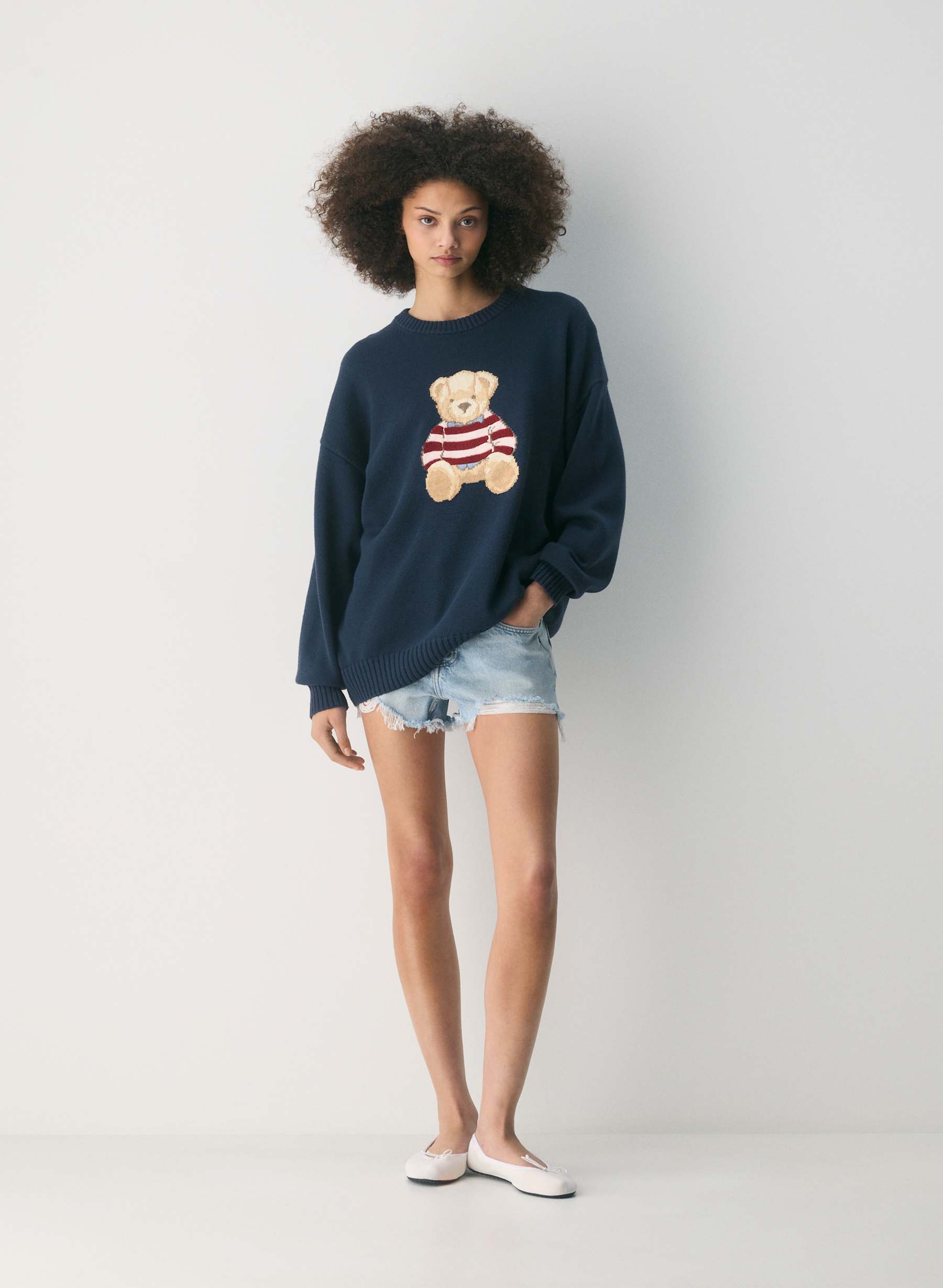 Sunday Best Cotton Charm%E2%84%A2 Peggy Icon Sweater — photo 1
