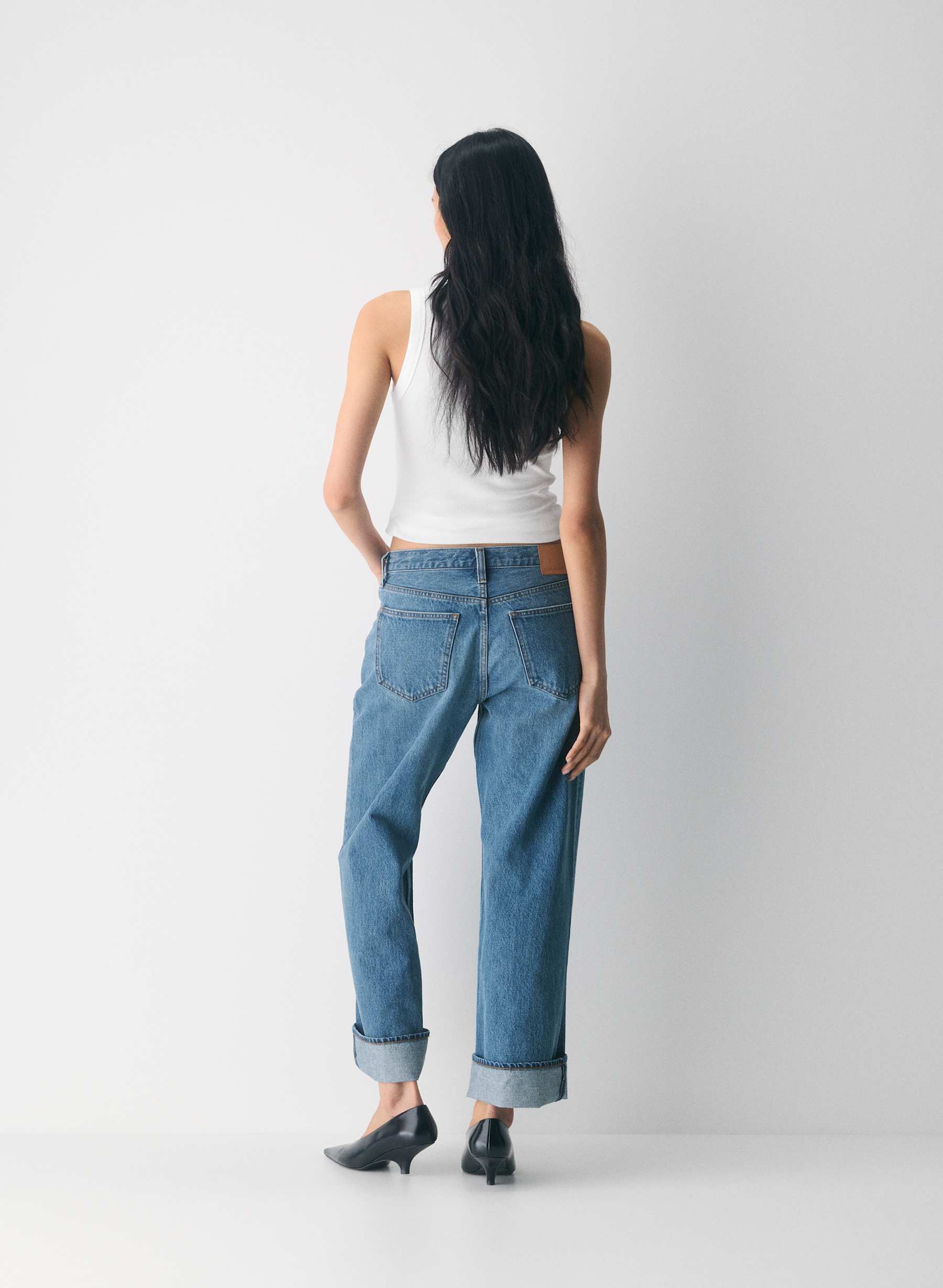 Denim Forum The '90s Vintage Lo-Rise Straight Jean — photo 5