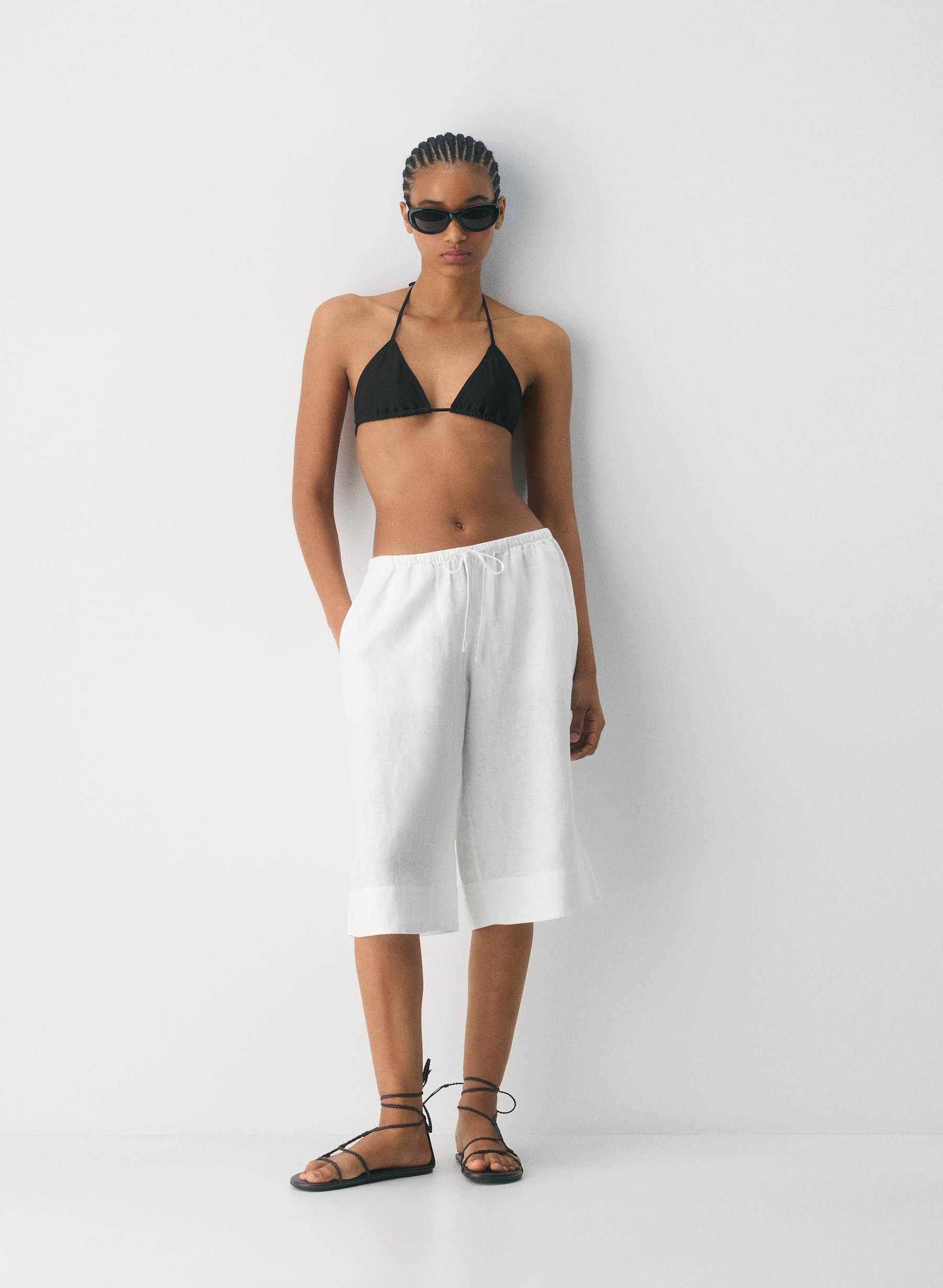 Little Moon Marina Linen Pant — photo 5