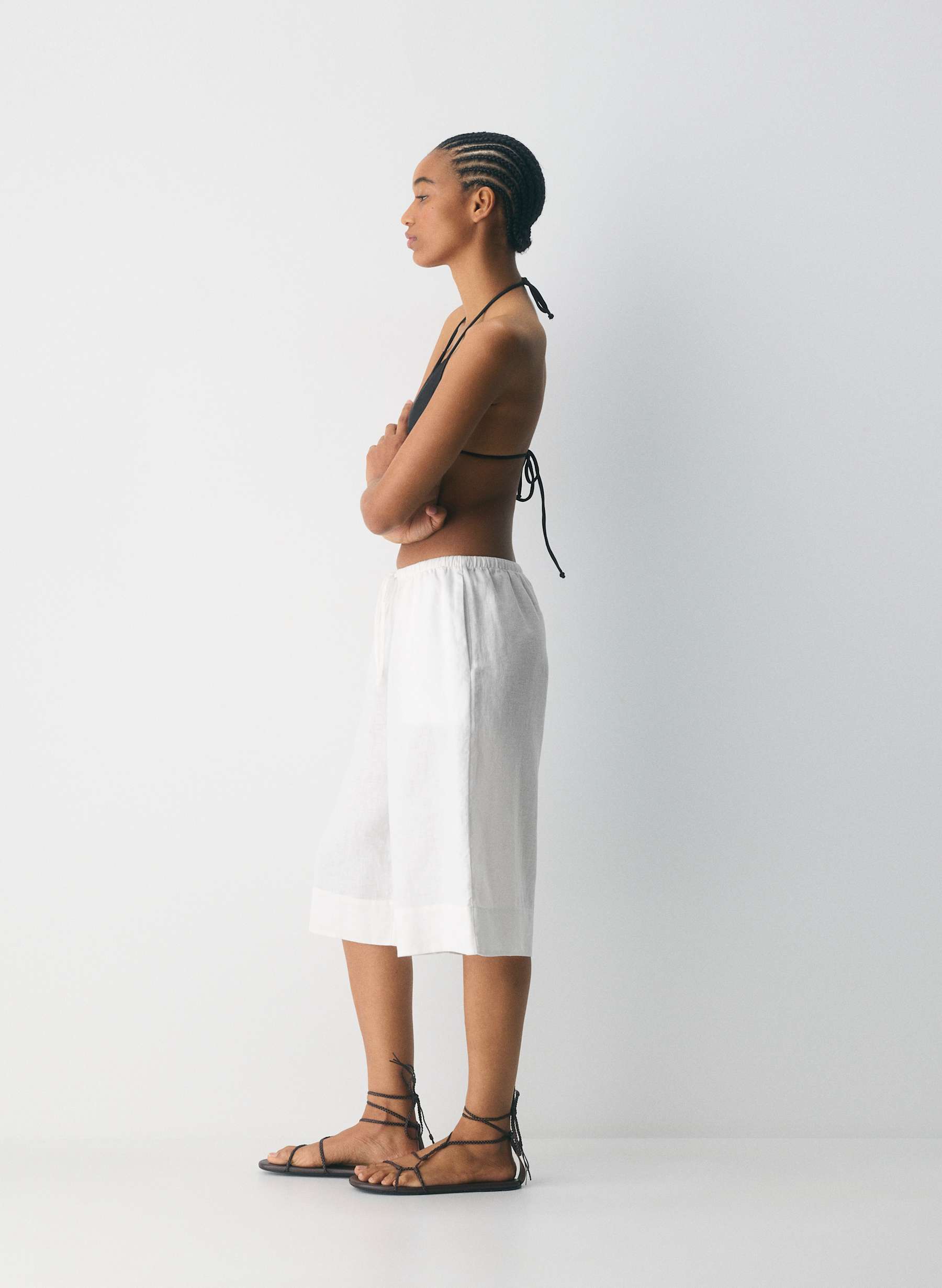 Little Moon Marina Linen Pant — photo 7