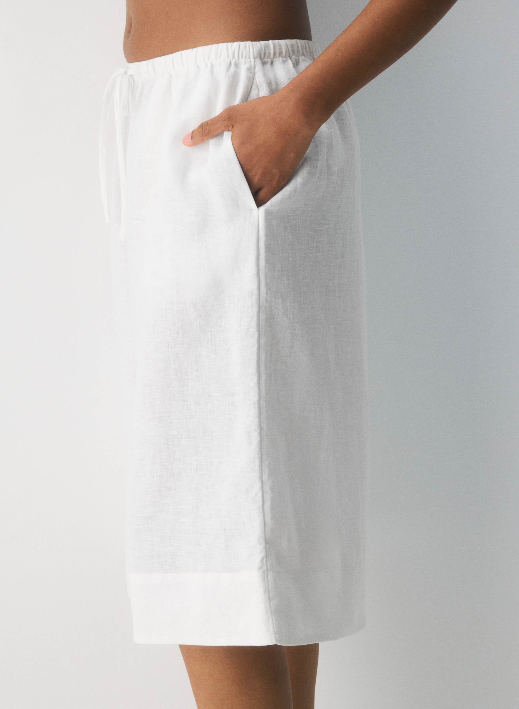 Little Moon Marina Linen Pant — photo 10