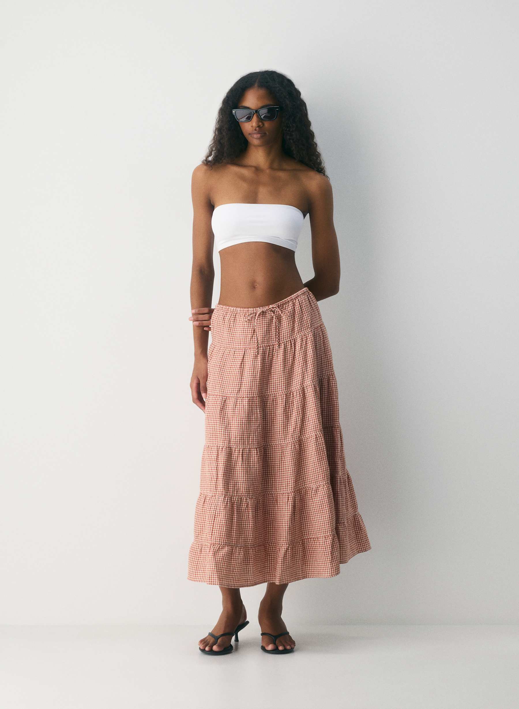 Wilfred Bouquet Linen Skirt — photo 1