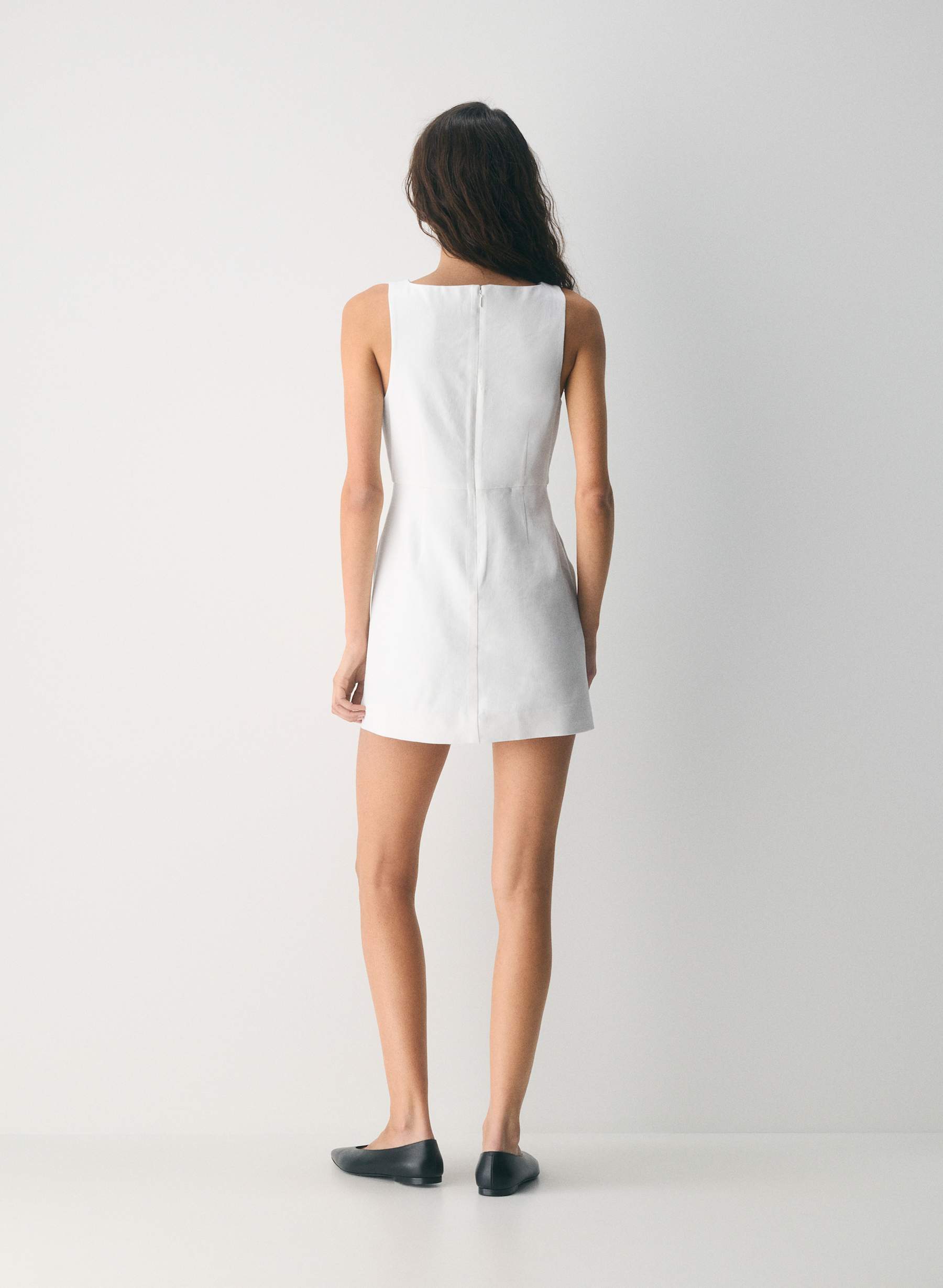 Babaton Bond Linen Dress — photo 5