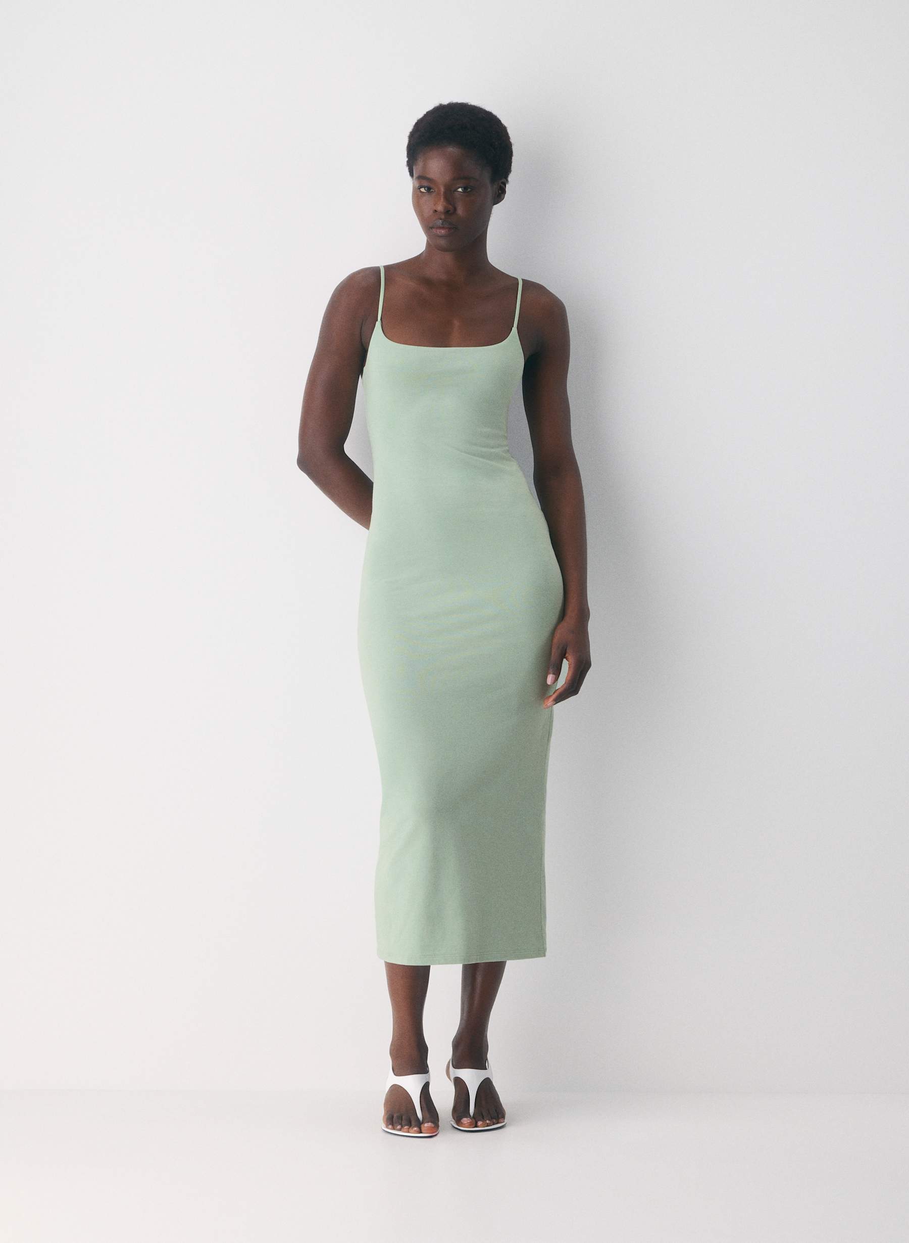Aritzia Casual Contour Summon Maxi Cami Dress — photo 1
