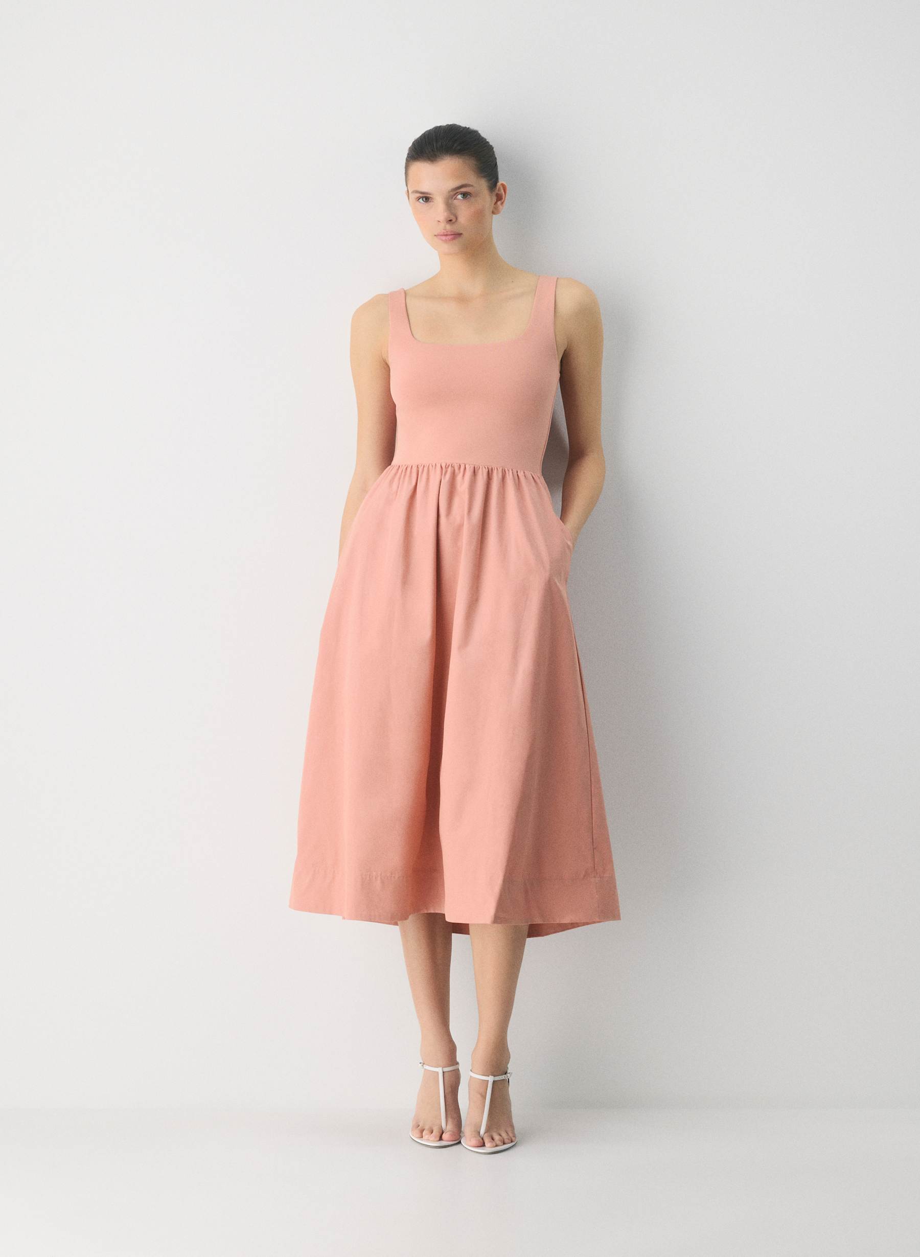 Babaton Revive Poplin Dress — photo 1