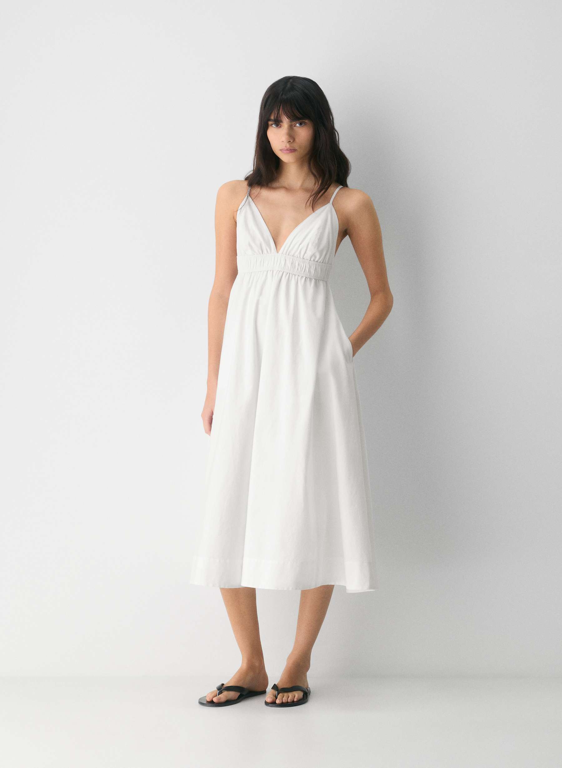 Wilfred Encourage Poplin Cami Dress — photo 1
