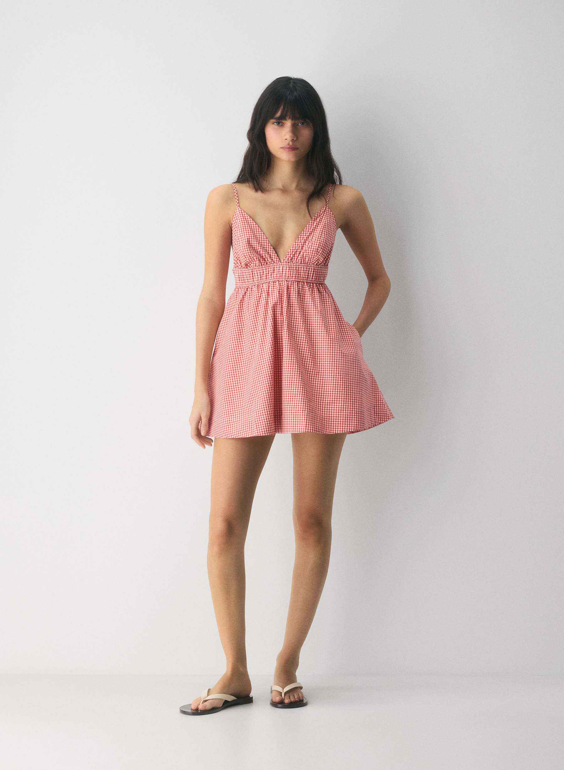 Wilfred Encourage Poplin Mini Cami Dress — photo 1