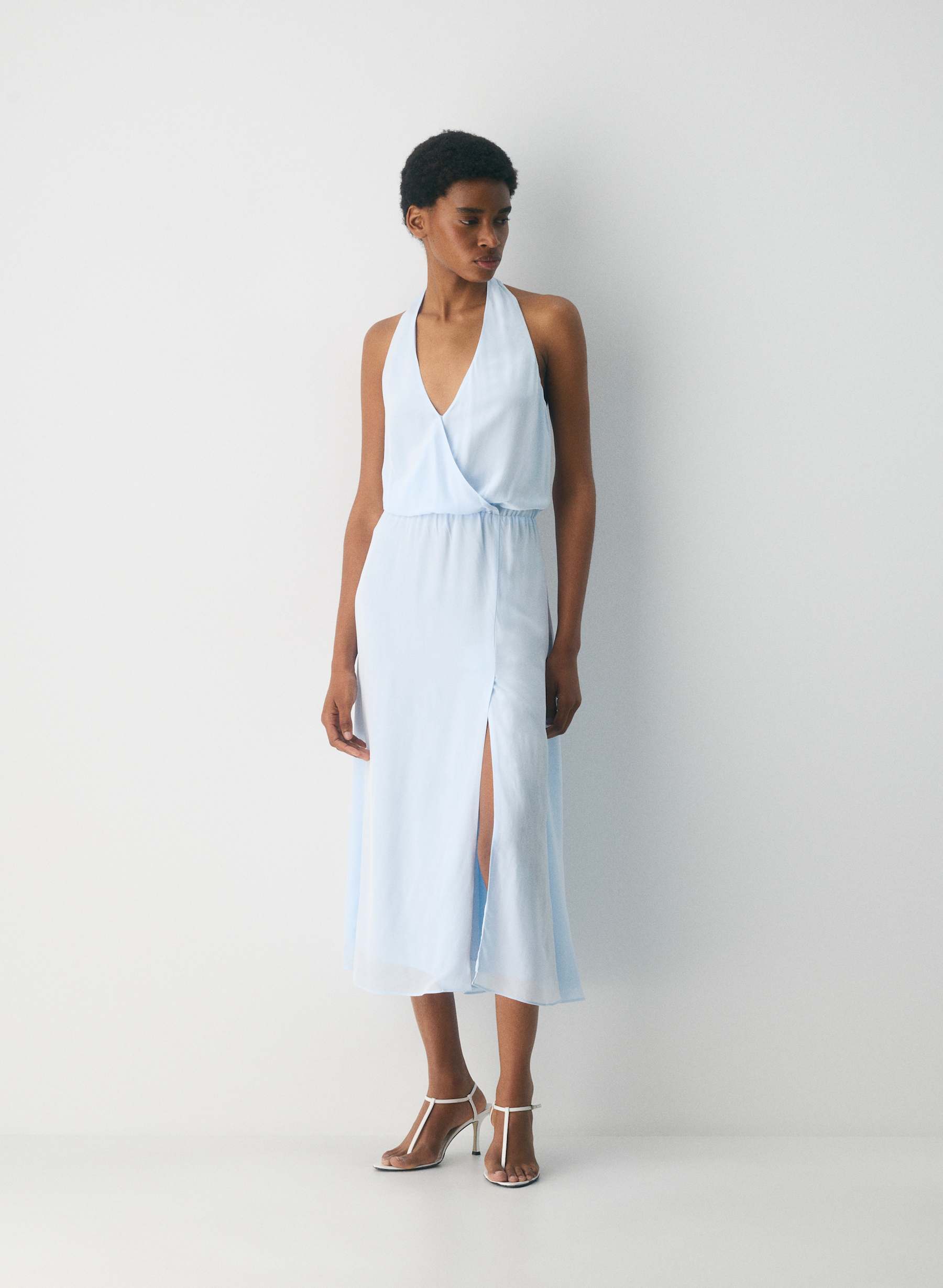 Babaton Skyward Halter Dress — photo 1