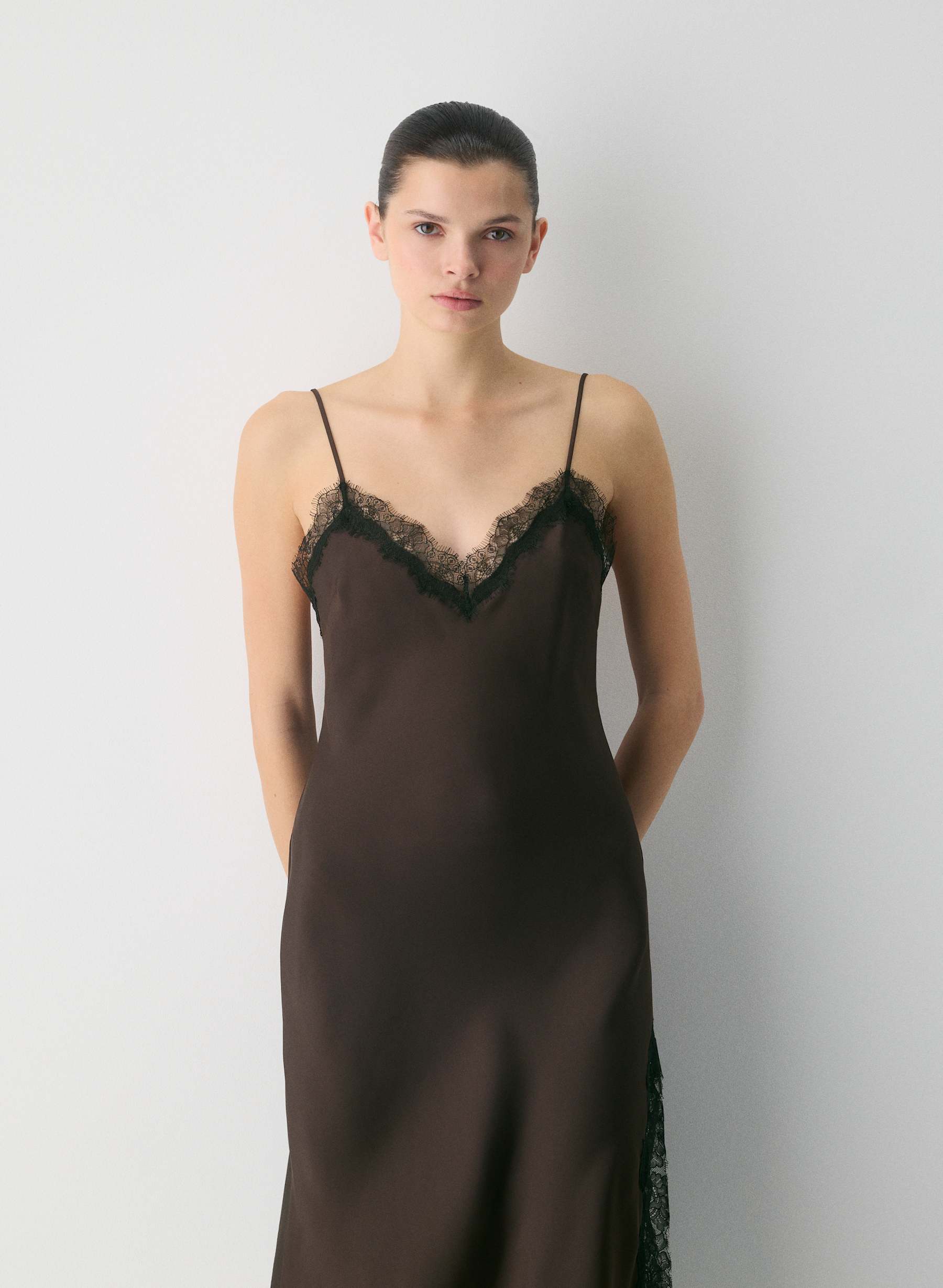 Ten Nocturna Satin Dress — photo 2