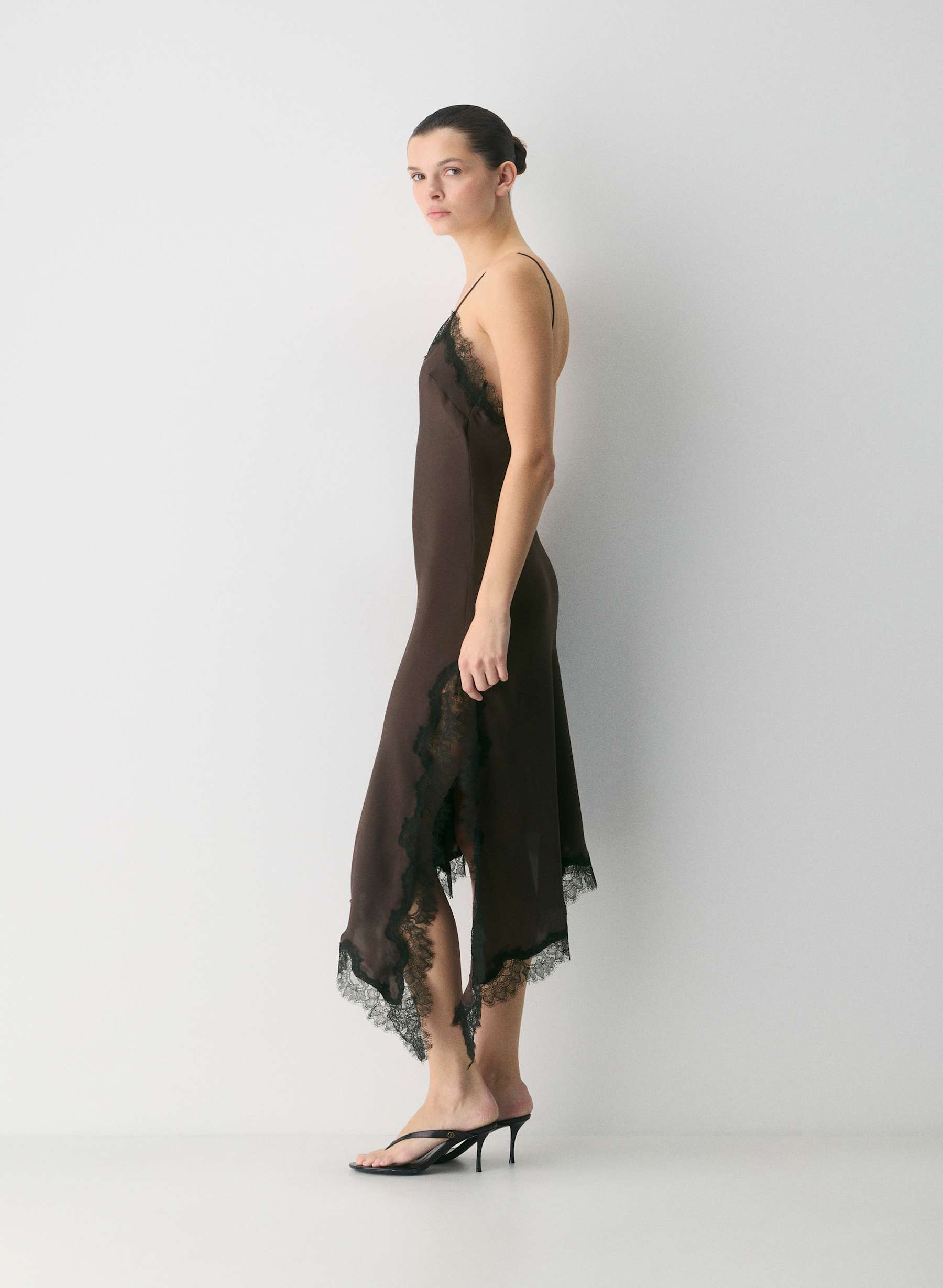 Ten Nocturna Satin Dress — photo 3