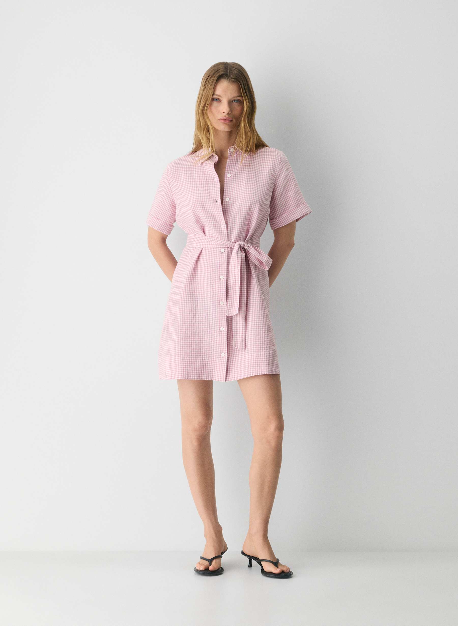 Wilfred Eleta Linen Mini Dress — photo 1