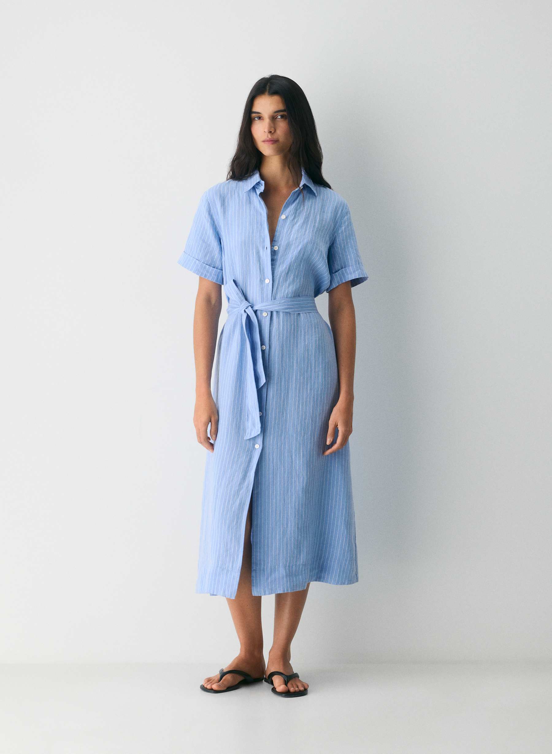 Wilfred Eleta Linen Maxi Dress — photo 1