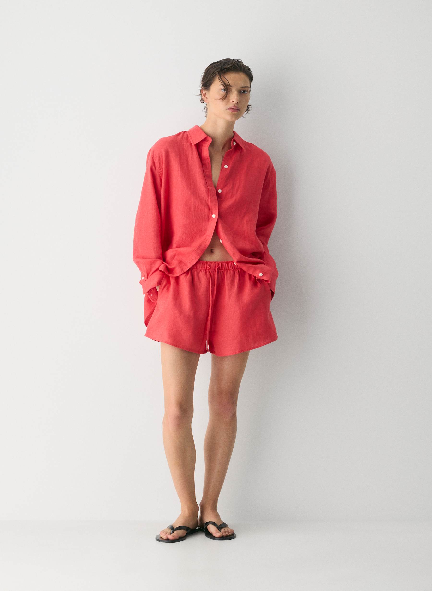 Little Moon Sail Linen Short — photo 1