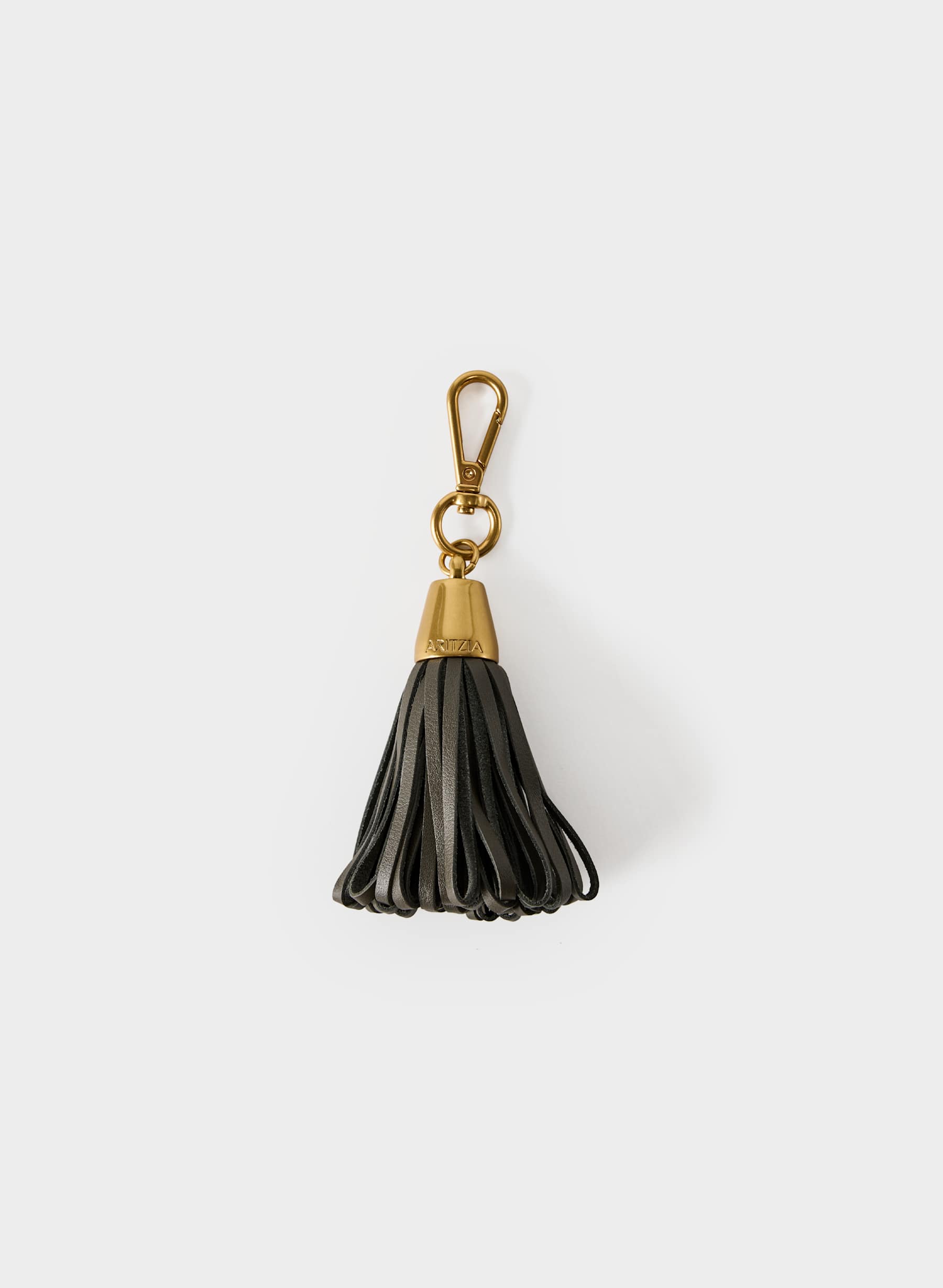 Aritzia Tassel Leather Bag Charm — photo 1