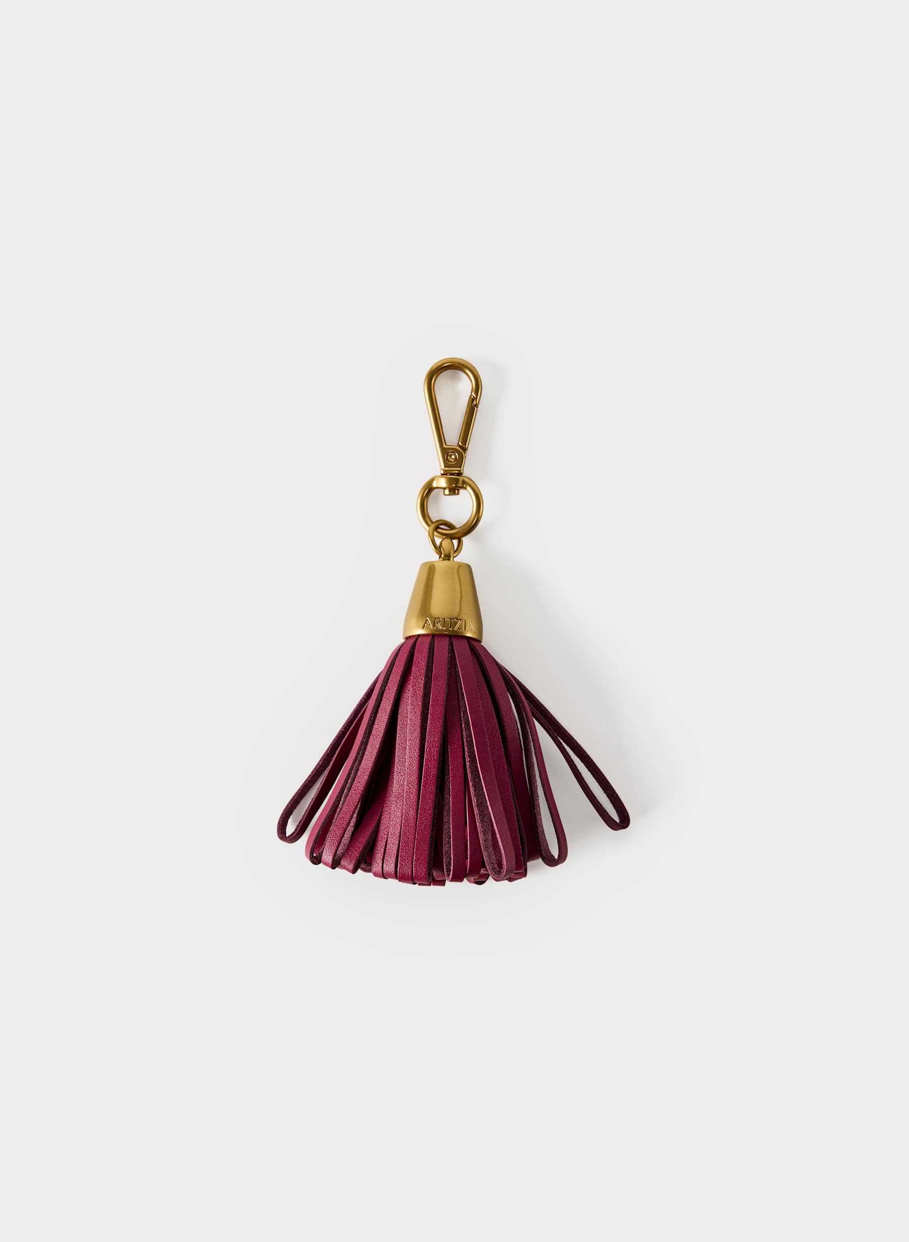 Aritzia Tassel Leather Bag Charm — photo 1