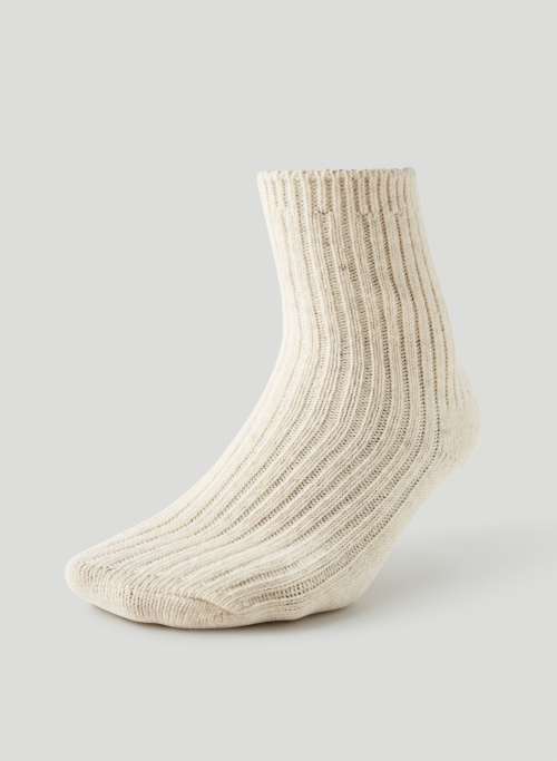 UNWIND ANKLE SOCK - Rib-knit ankle socks
