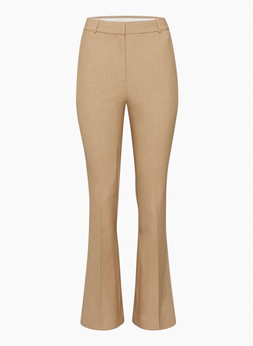 PROGRAM PANT - High-rise flared trousers